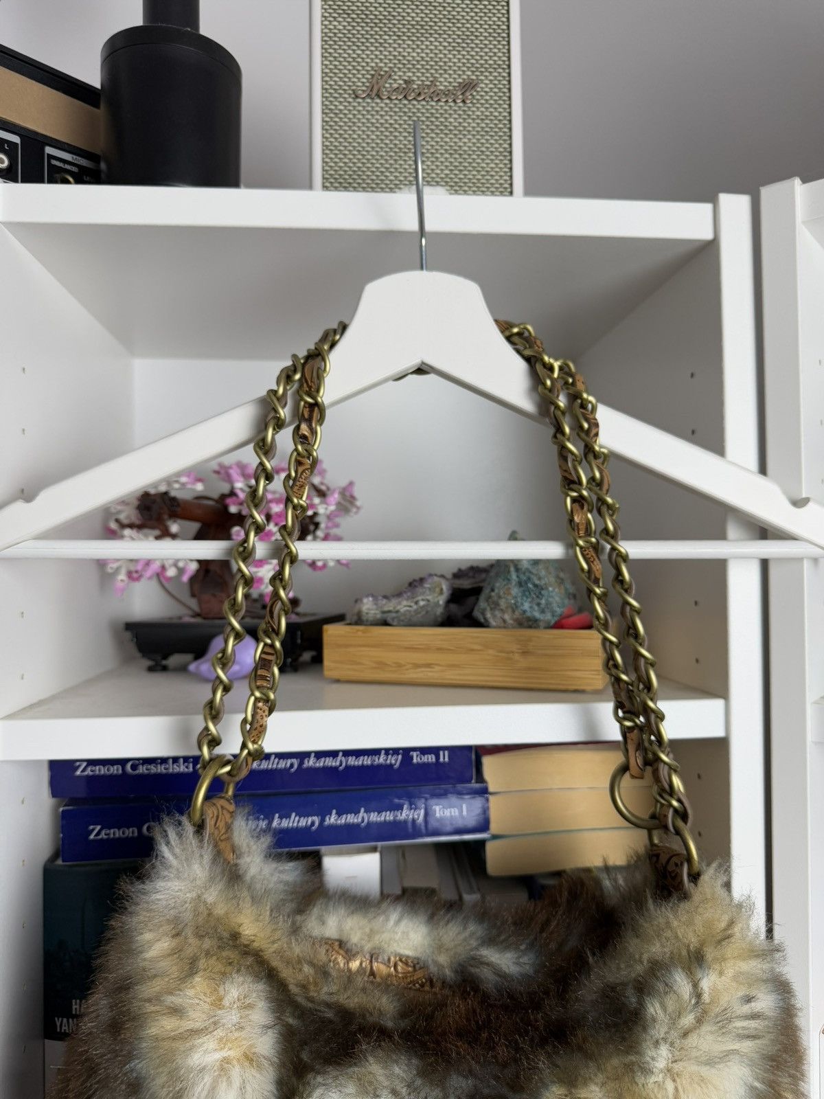 Vintage Vintage y2k Faux fur hand shoulder bag avantgarde archive Size ONE SIZE - 4 Thumbnail