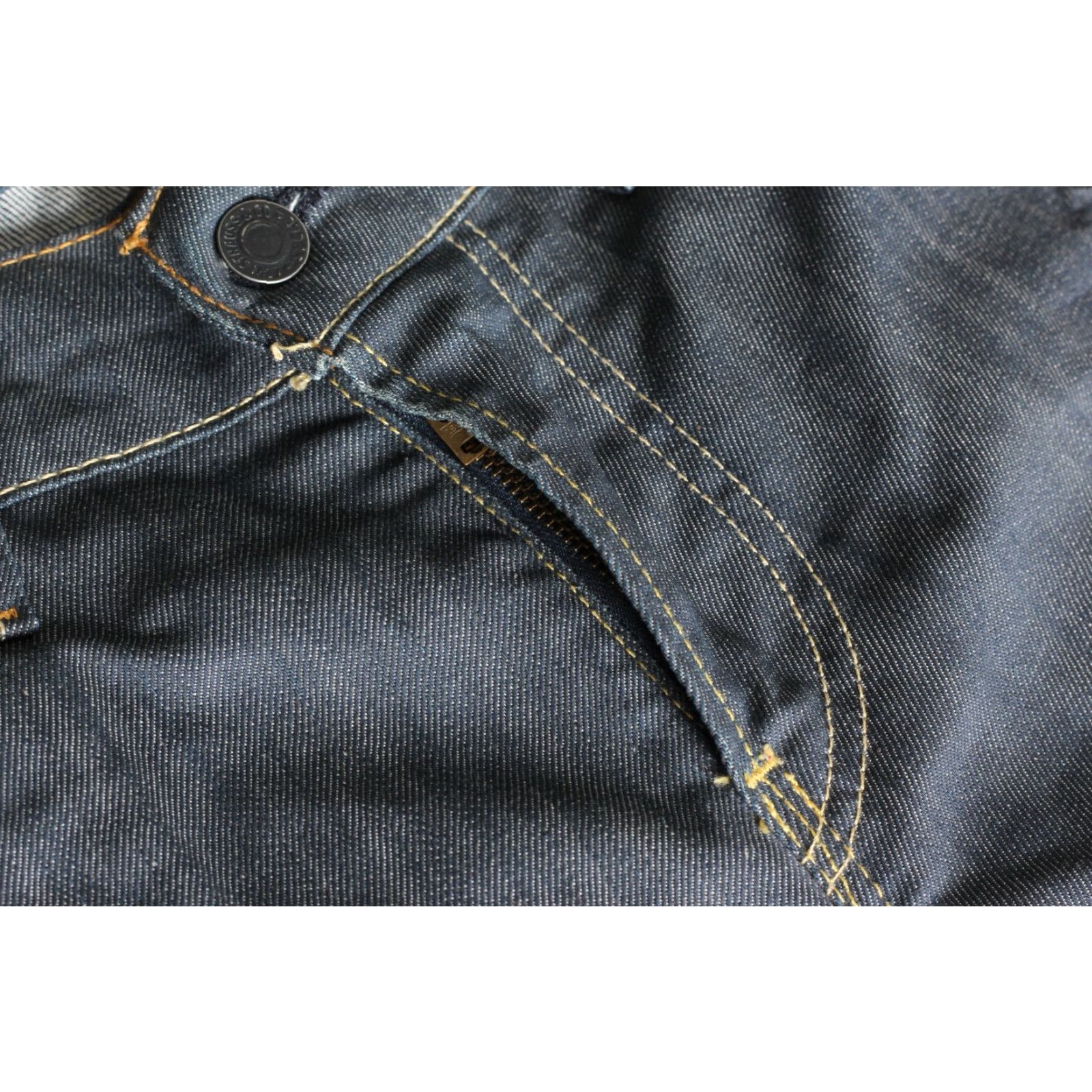 Levi's VINTAGE Levi’s 511 Jeans Men Slim Fit Blue 32/34 W32 L34 Distinctive Logo 5-Pocket Denim Stretch Straight Size US 32 / EU 48 - 6 Thumbnail