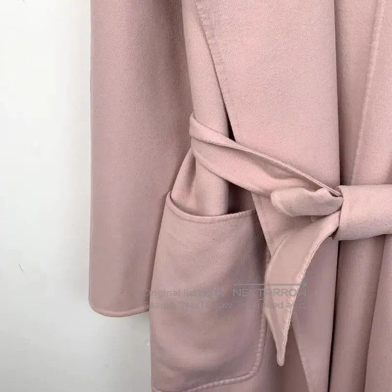 Max Mara MaxMara Women's Pink Wool Coat . Size S / US 4 / IT 40 - 4 Thumbnail