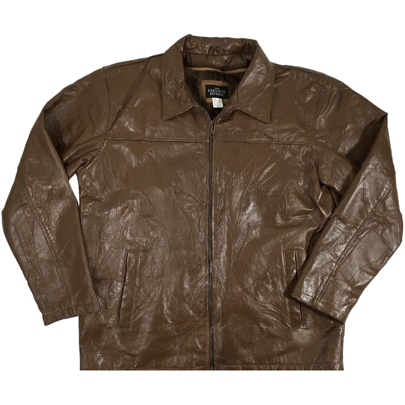 Mens Jackets Haband Leather Jacket Men's Haband Full Zip Leather