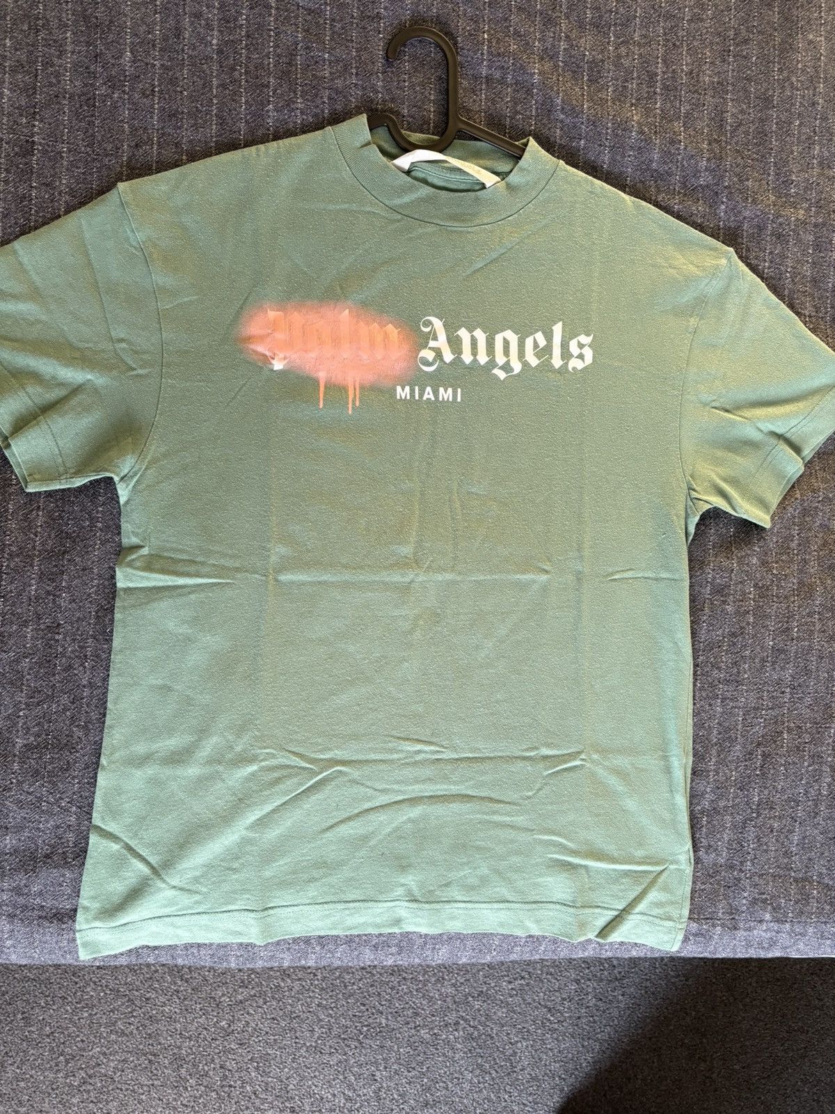 Palm Angels Palm Angels Green T-Shirt – Size M – Excellent Condition Size US S / EU 44-46 / 1 - 6 Thumbnail