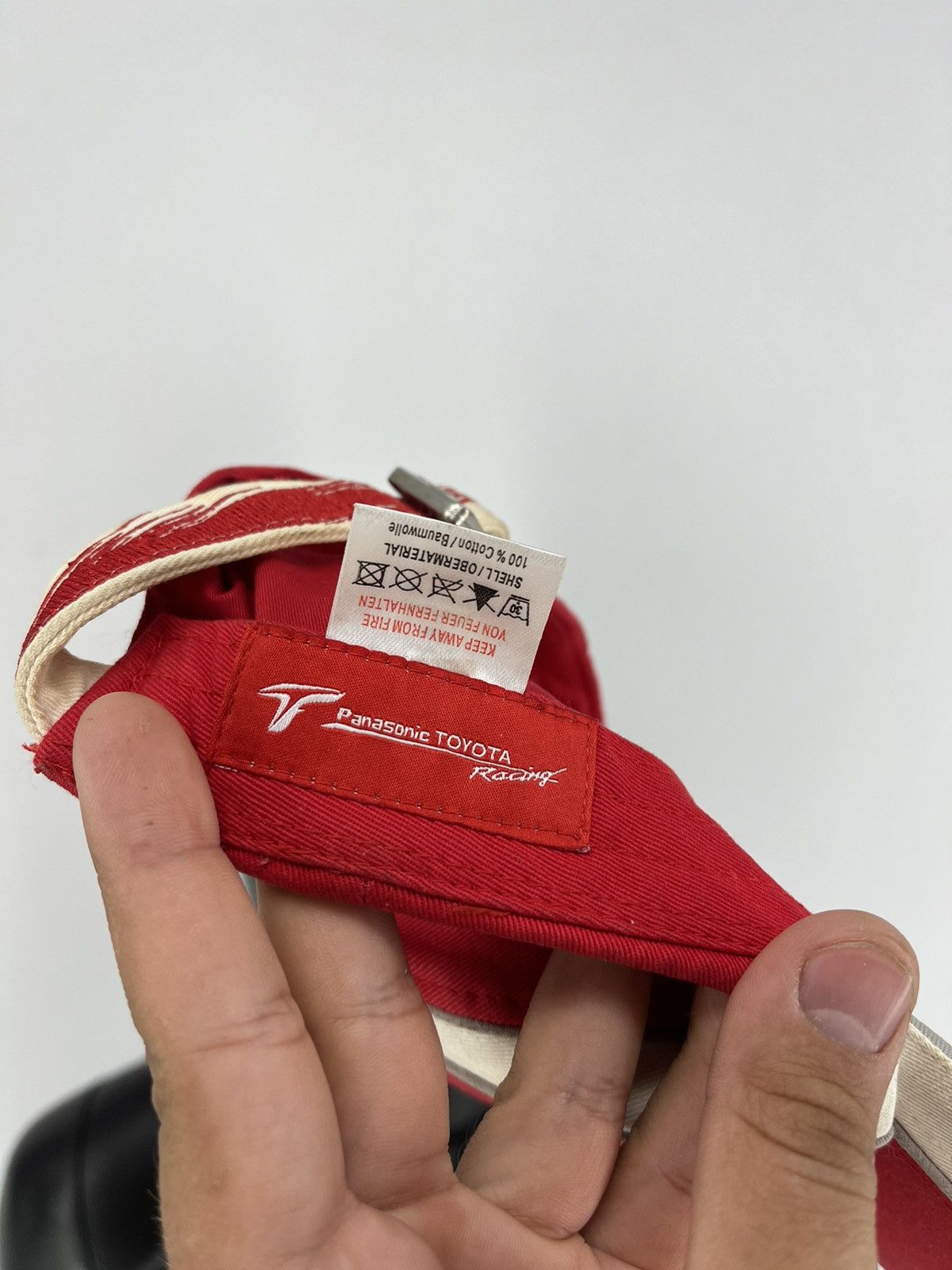 Vintage Vintage 90s Toyota Panasonic racing vintage cap/hat Size ONE SIZE - 9 Thumbnail