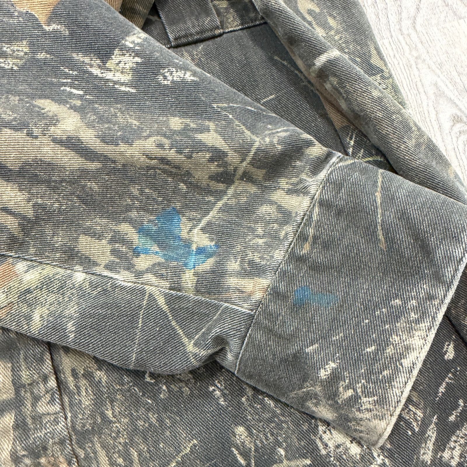 Vintage No Trace by Dan River Mossy Oak Camo Button Down Shirt XL Size US XL / EU 56 / 4 - 4 Thumbnail