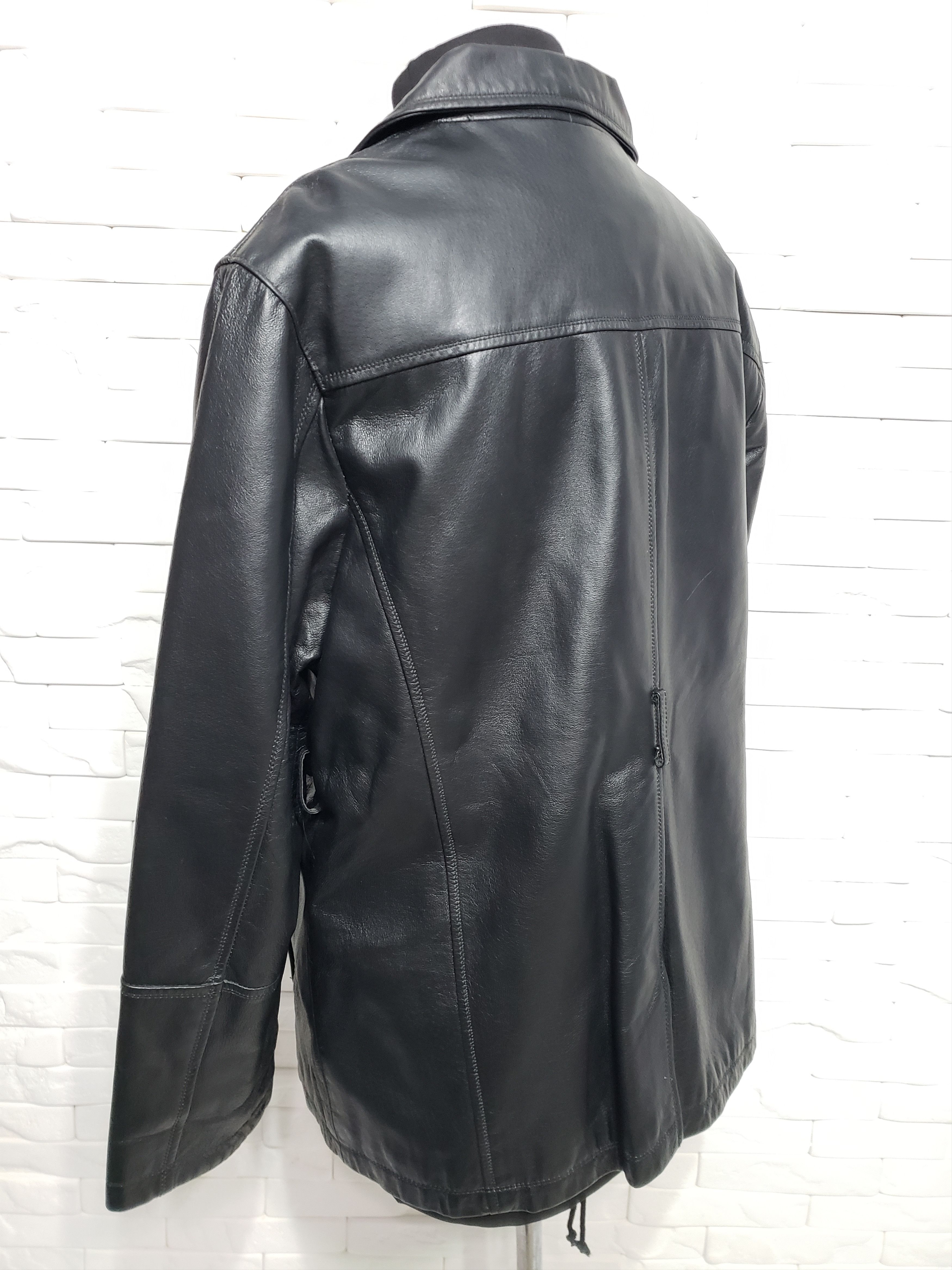 Genuine Leather Women's leather jacket. Size XXL / US 16-18 / IT 52-54 - 6 Thumbnail