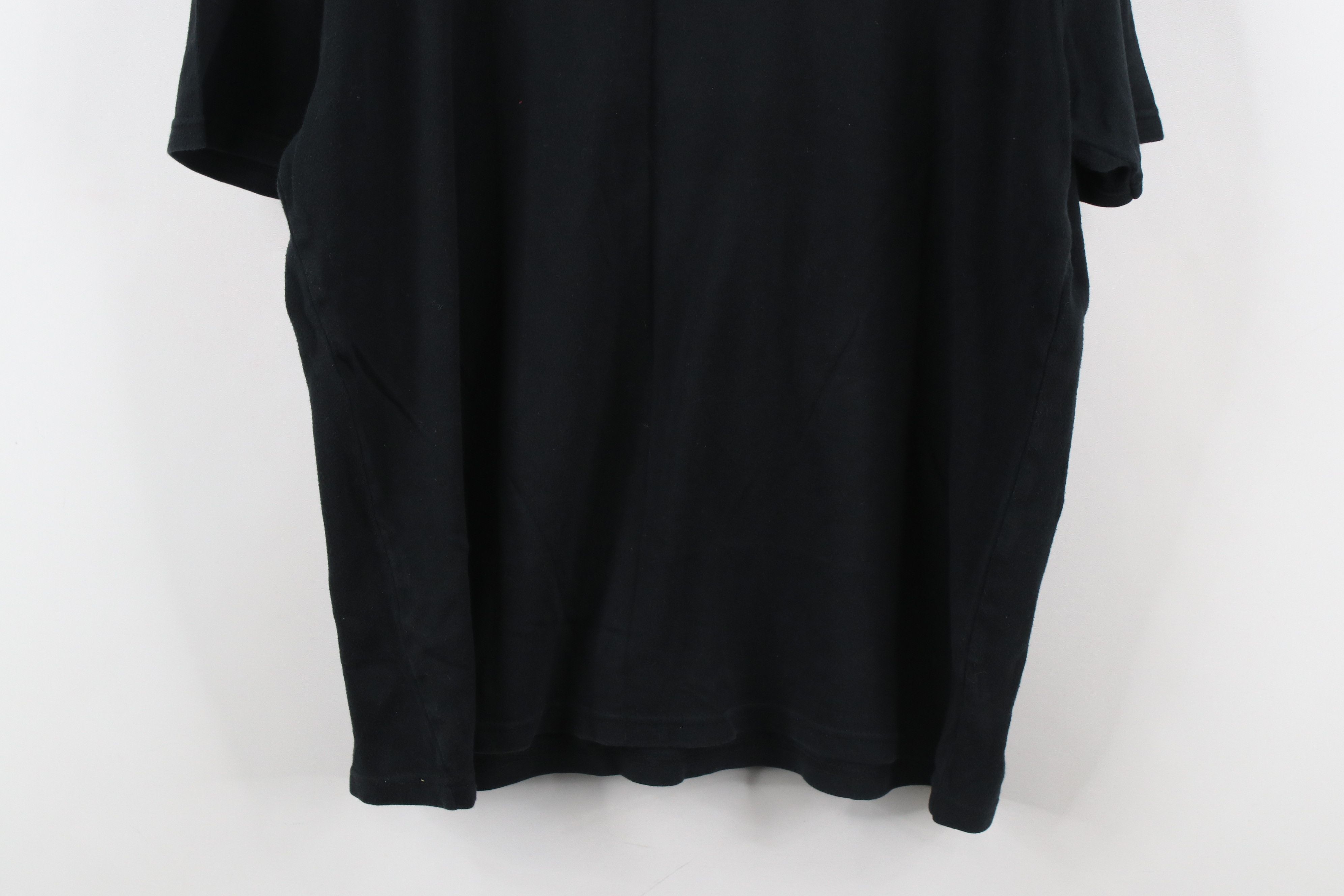Vintage Vintage 90s Streetwear Blank Short Sleeve T-Shirt Black Size XL / US 12-14 / IT 48-50 - 9 Thumbnail