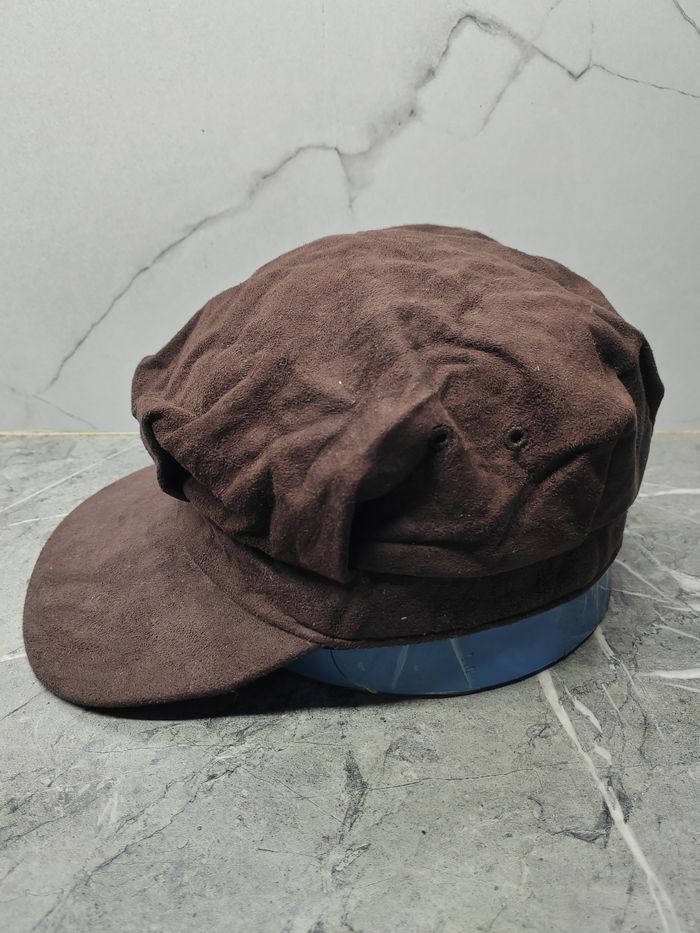 Japanese Brand Vintage Newboys Y2k Style Cap Hat Size ONE SIZE - 1 Thumbnail
