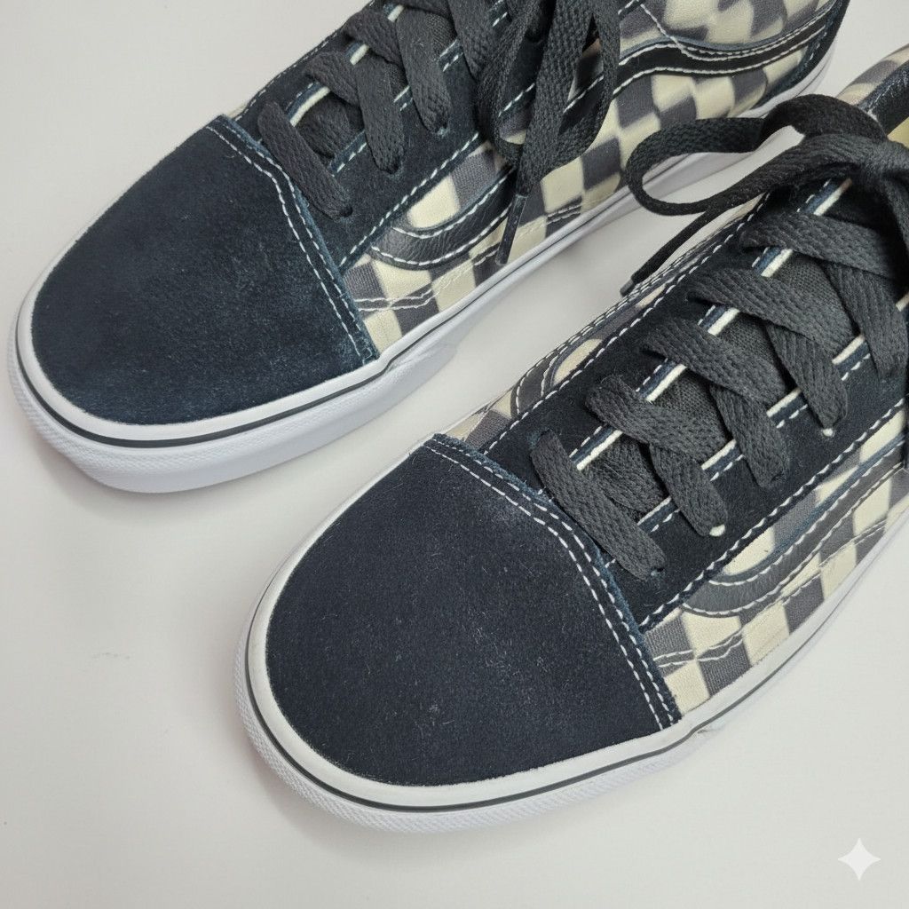 Vans Vans W7.5/M6 Sneakers Checkerboard Black Suede Skateboard Size US 7.5 / IT 37.5 - 8 Thumbnail