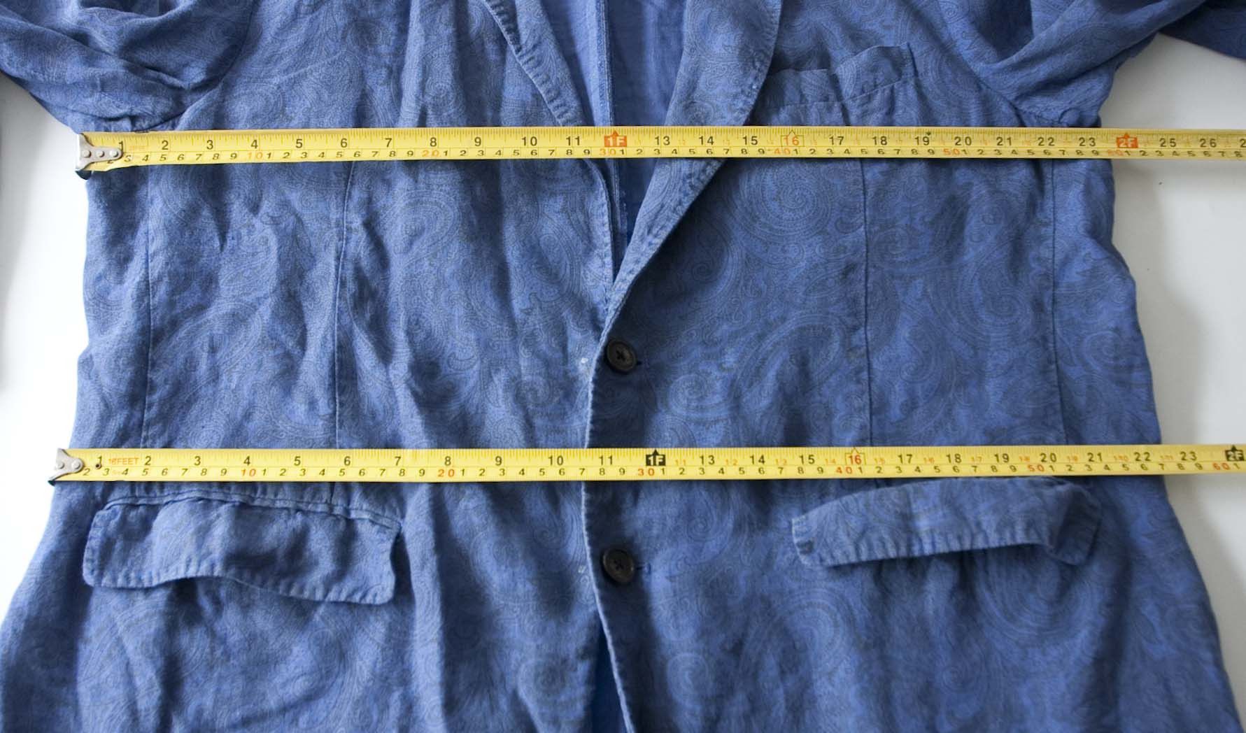 Etro Etro Jacket Paisley Size 2XL Surgeon Cuff Blue Size US XXL / EU 58 / 5 - 5 Thumbnail