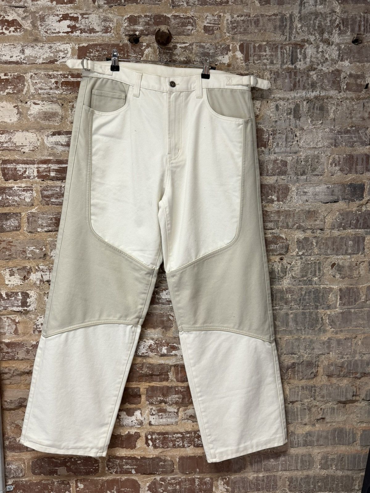 Supreme × Vanson Leathers Supreme Vanson Leathers Cordura Cotton Pant White Size US 34 / EU 50 - 1 Thumbnail