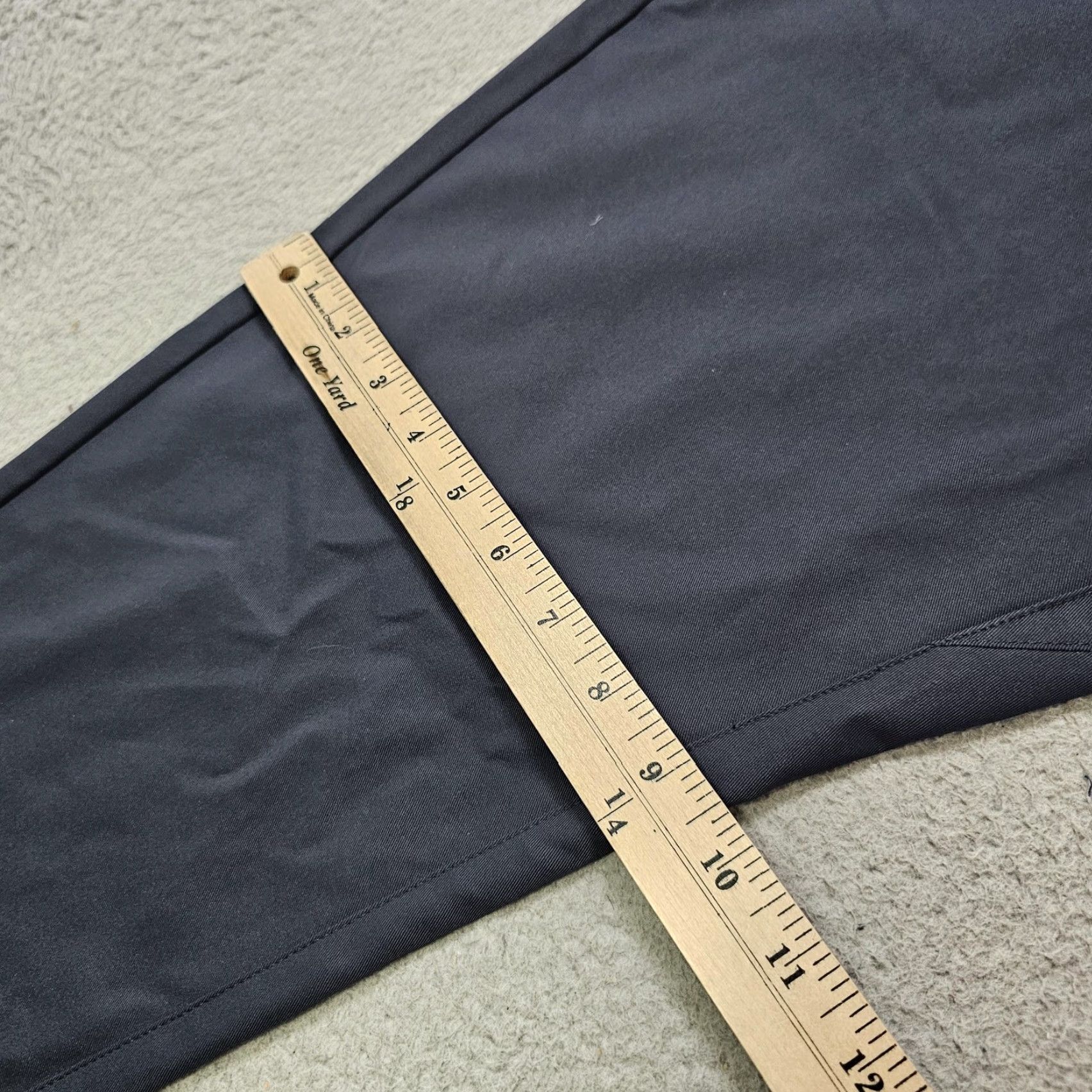 Vintage Jack Archer Pants Mens 34x30 Deep Blue Tapered Chino Reflective Tech Size US 34 / EU 50 - 6 Thumbnail