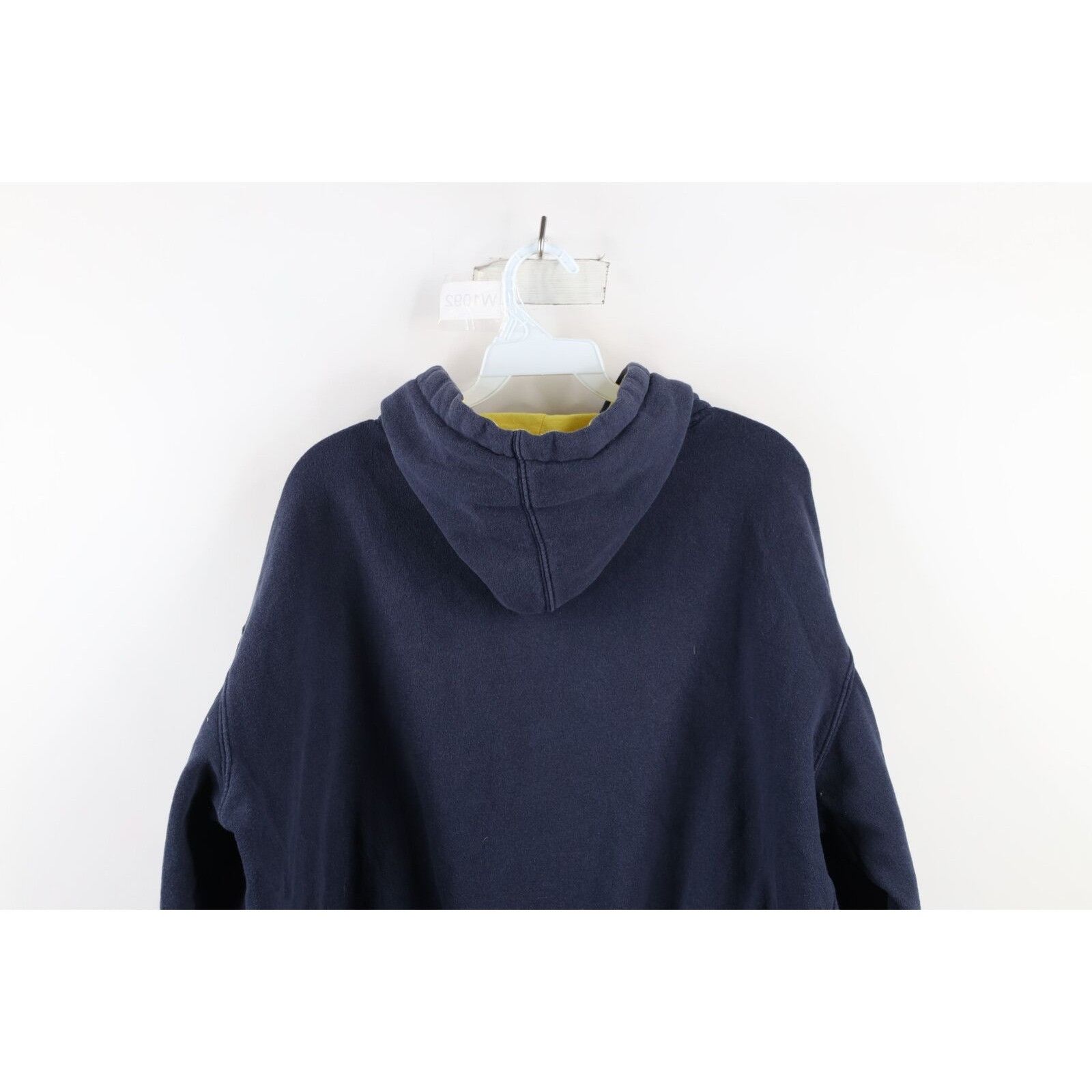 Vintage Vintage Distressed Block M University of Michigan Hoodie Size L / US 10 / IT 46 - 13 Thumbnail