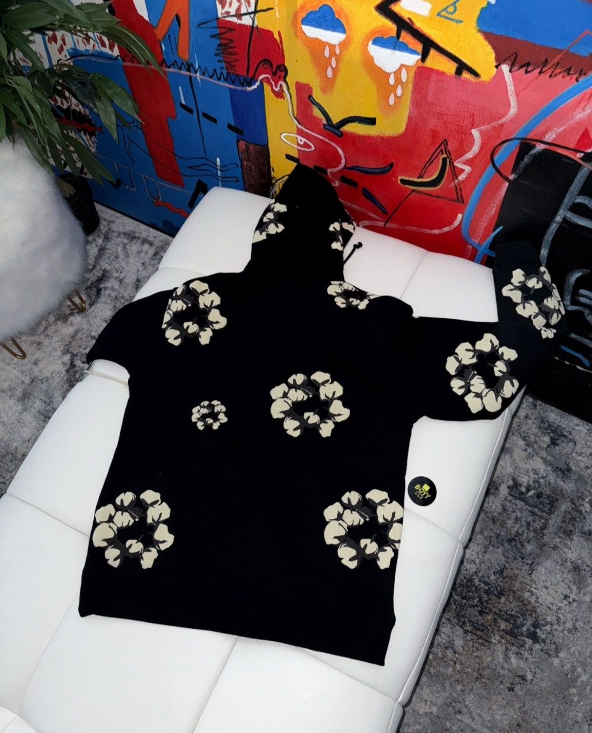 Cactus Plant Flea Market × DENIM TEARS Wreath hoodie Size US XL / EU 56 / 4 - 2 Thumbnail