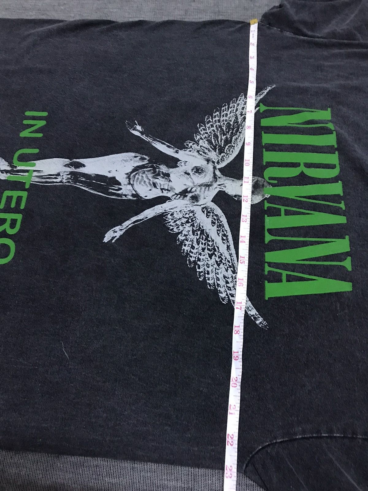 Band Tees × Nirvana Bootleg Nirvana In Utero band Tees Size US L / EU 52-54 / 3 - 7 Thumbnail