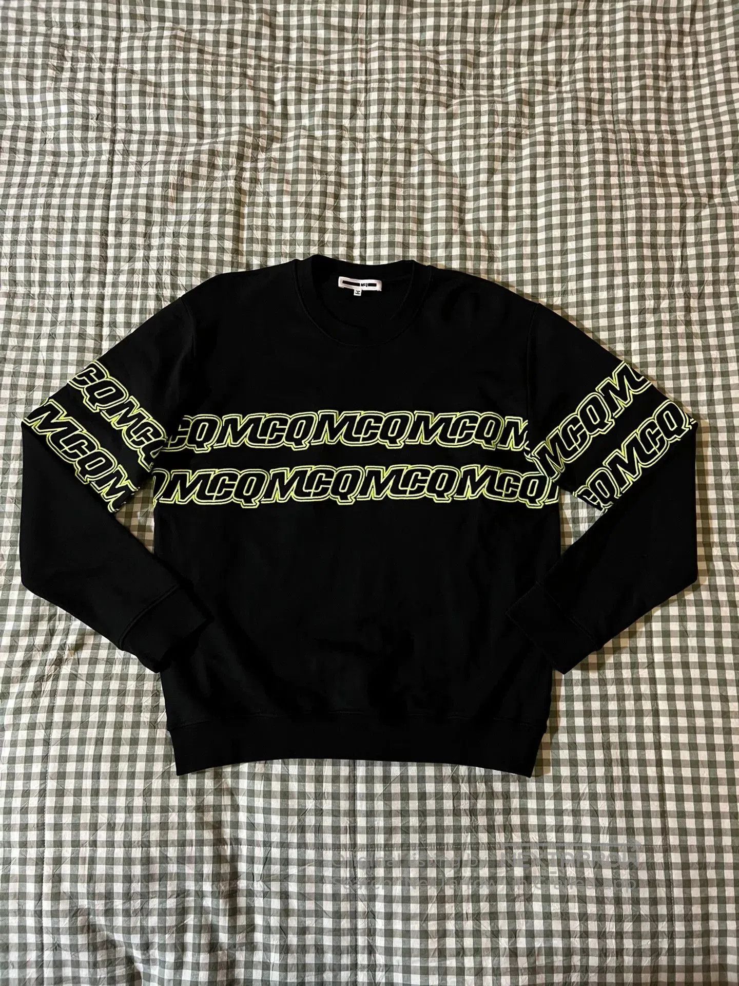 McQ Alexander McQueen McQueen Slogan Embroidery Sweatshirt. Size US L / EU 52-54 / 3 - 1 Thumbnail
