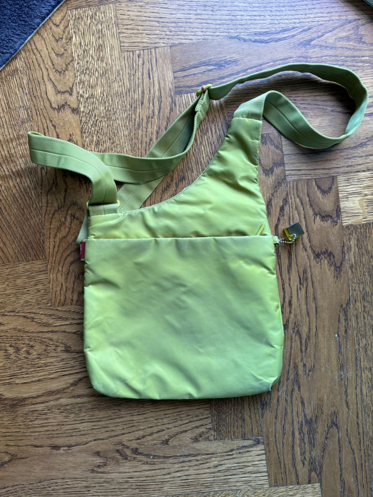 Vintage Vintage Hedgren Urban Bags Crossbody Prada Green Nylon Sling Size ONE SIZE - 10 Thumbnail