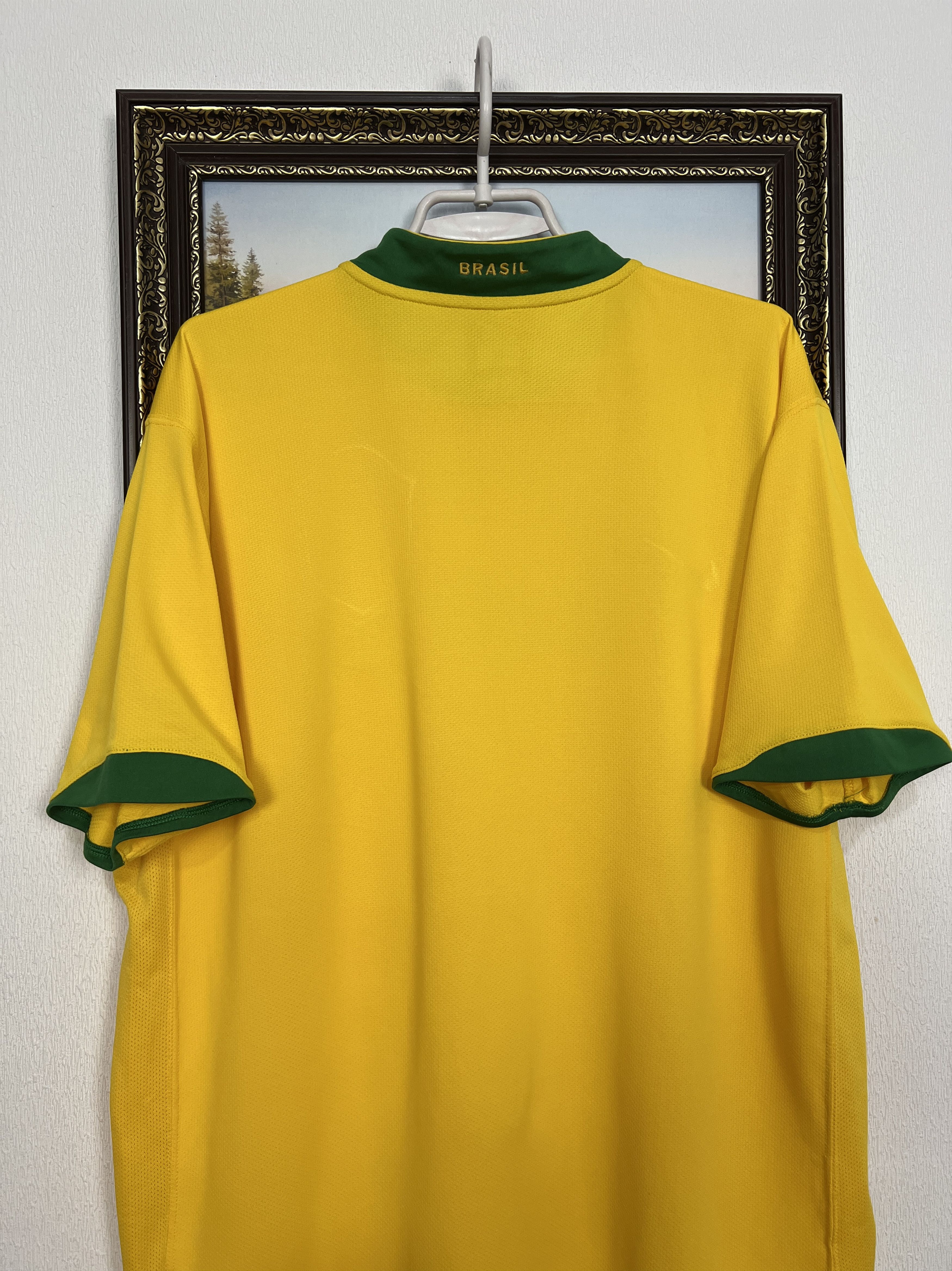 Nike Brazil Home football shirt Soccer Jersey Trikot National Size US XL / EU 56 / 4 - 8 Thumbnail
