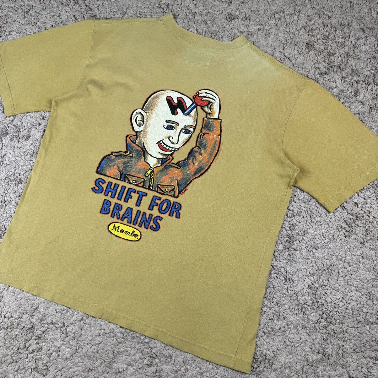 Mambo Vintage Mambo "Shift for Brains" T-shirt Size US S / EU 44-46 / 1 - 5 Thumbnail