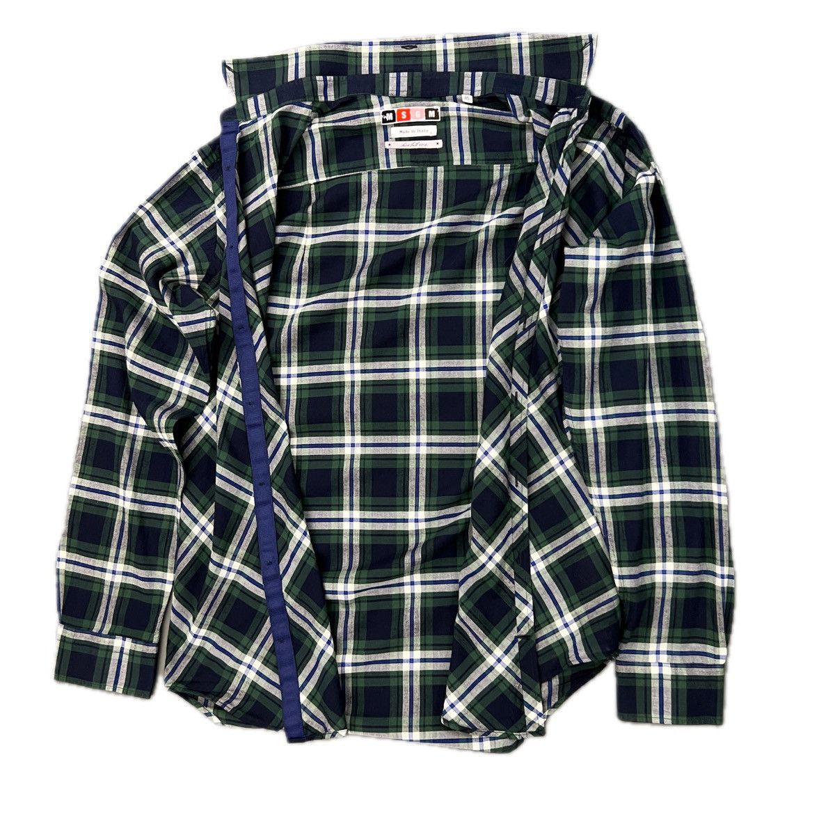 MSGM MSGM Viscose Tartan Shirt Made in Italy Size US M / EU 48-50 / 2 - 4 Thumbnail