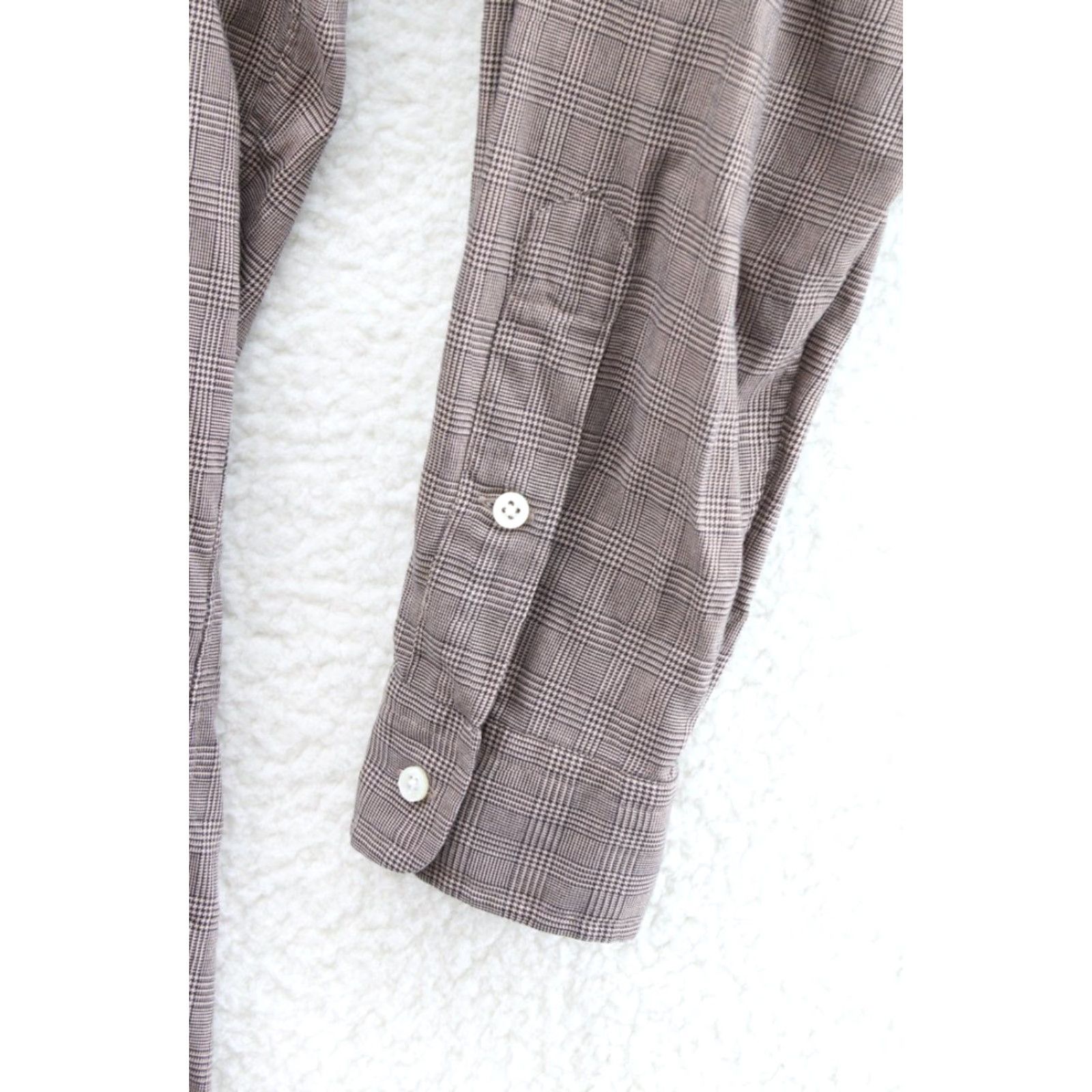 Ralph Lauren VINTAGE Ralph Lauren Blake Shirt Men's Large Brown Plaid Button-Up Polo Pony Preppy 90s Mens Large Brown Plaid Size US L / EU 52-54 / 3 - 3 Thumbnail