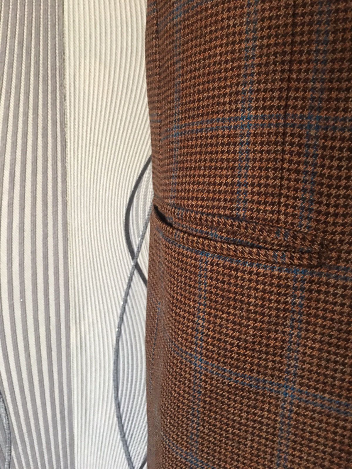 Loro Piana Loro Piana Vintage Houndstooth Merino Wool Blazer Jacket Size US M / EU 48-50 / 2 - 5 Thumbnail