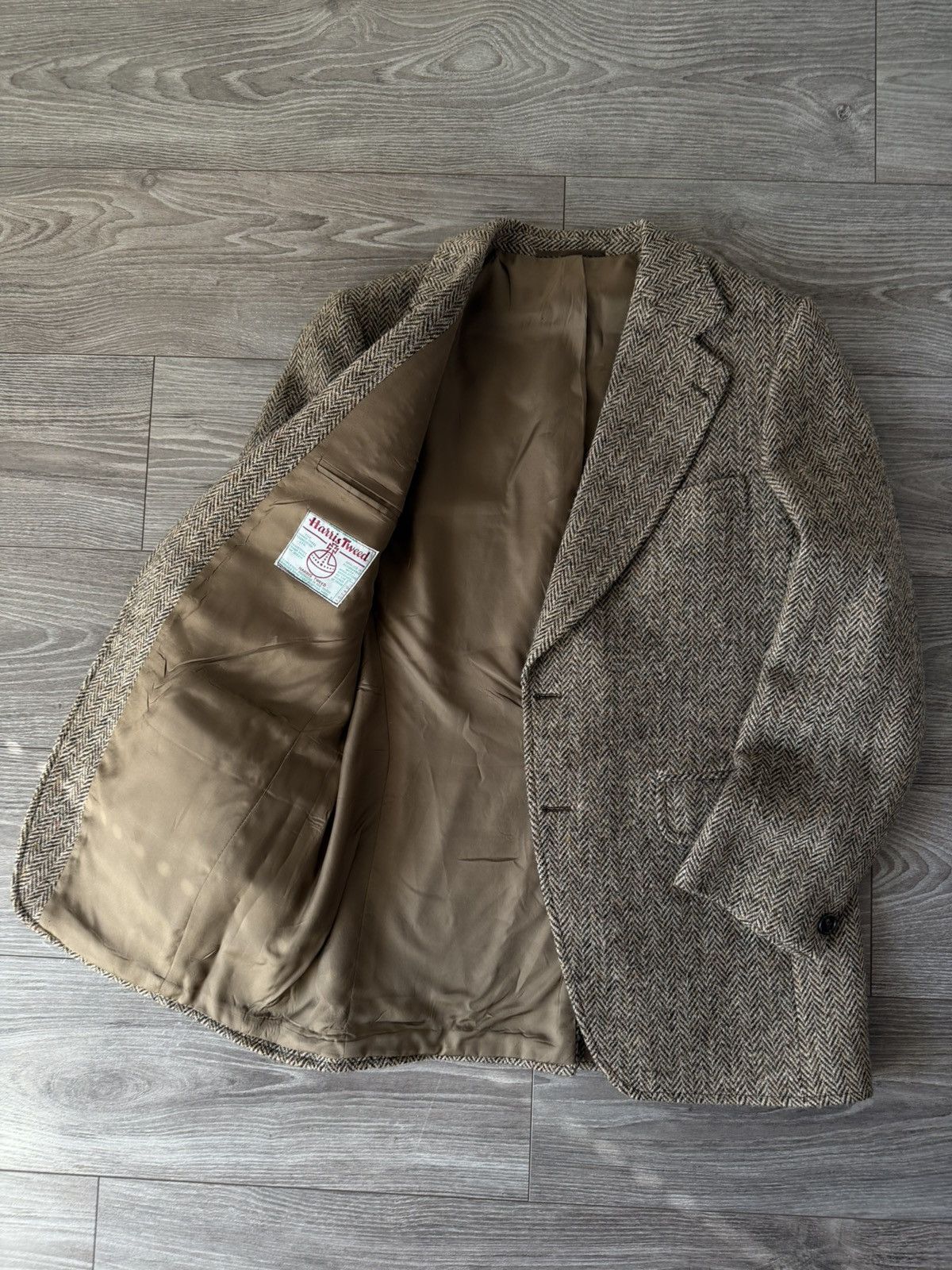 Harris Tweed ‼️Vintage Harris Tweed Scottish First EDT Wool Blazer Size 42S - 8 Thumbnail