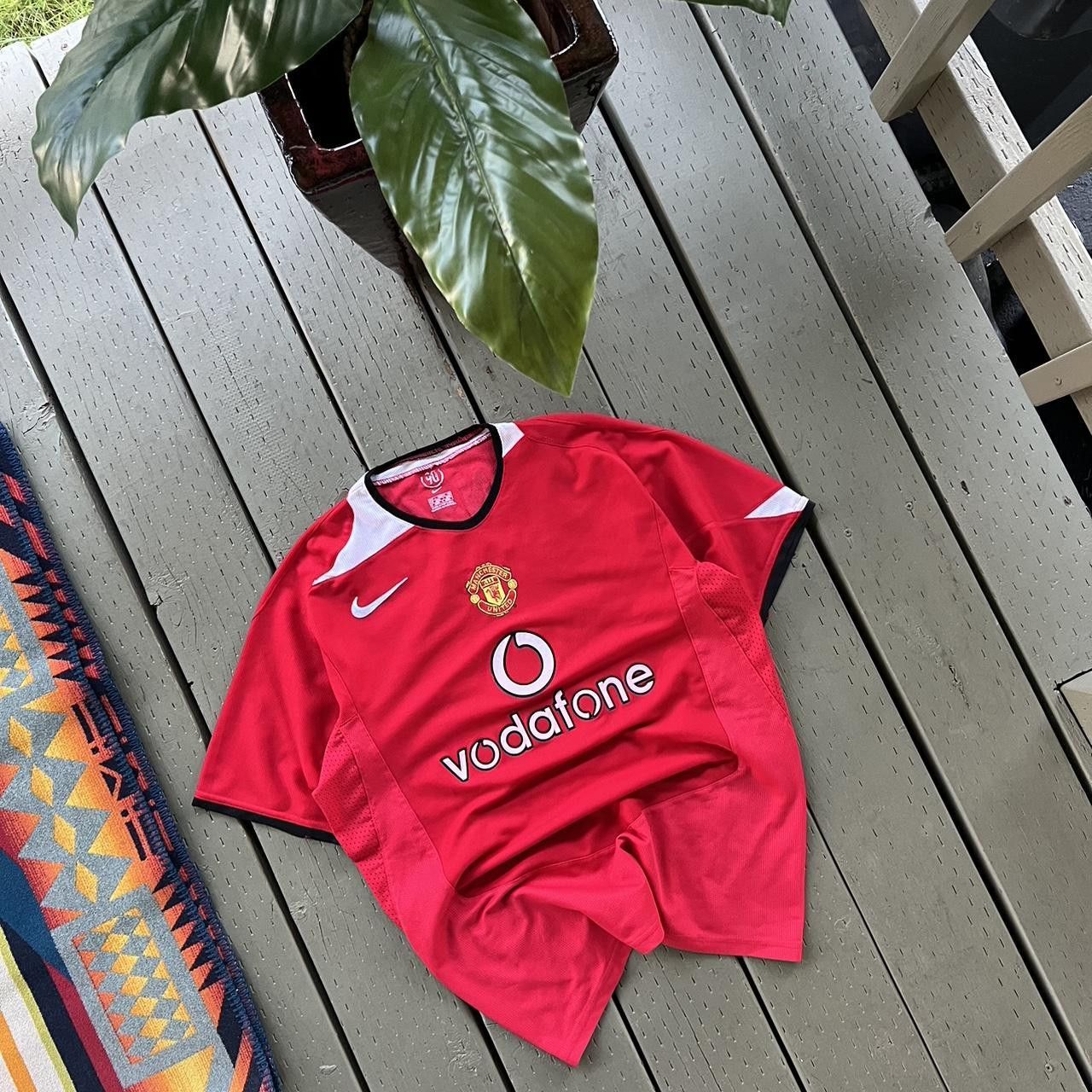 Nike × Vintage Manchester United Vodafone Nike Jersey Size US M / EU 48-50 / 2 - 4 Thumbnail