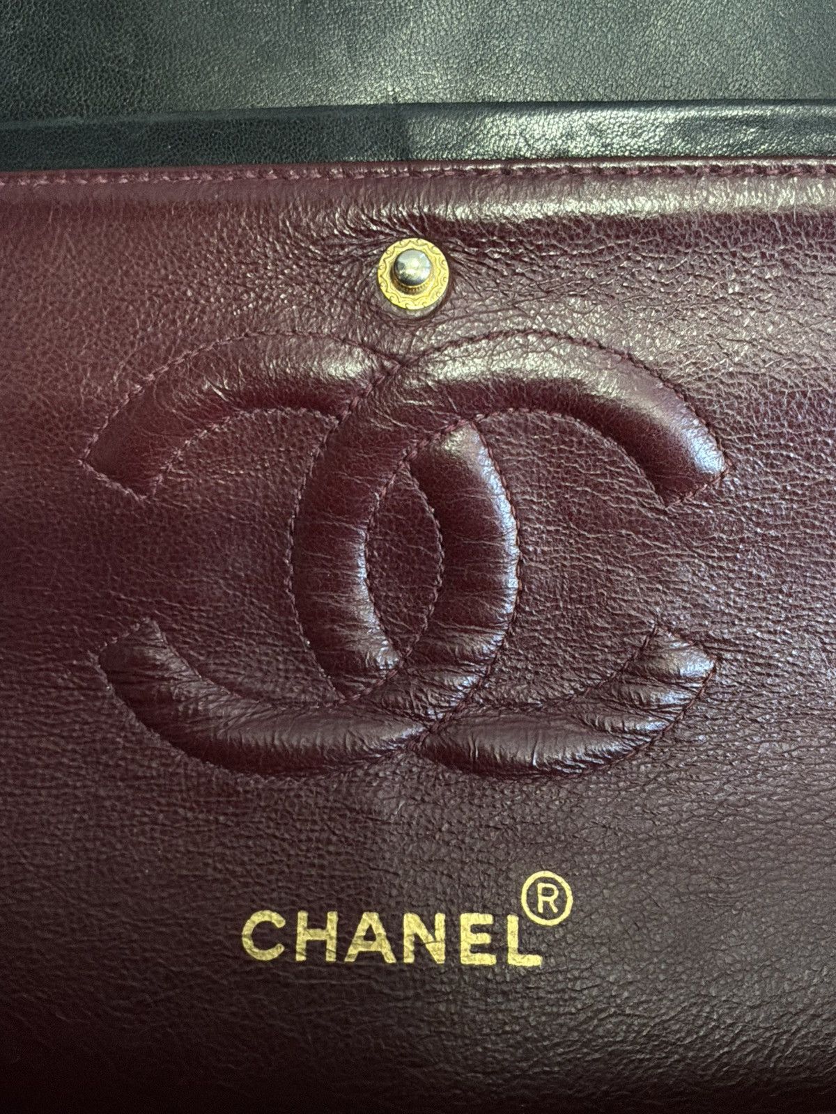 Chanel Old Chanel - Medium Dark Brown Double Flap GHW Shoulder Bag Size ONE SIZE - 17 Thumbnail