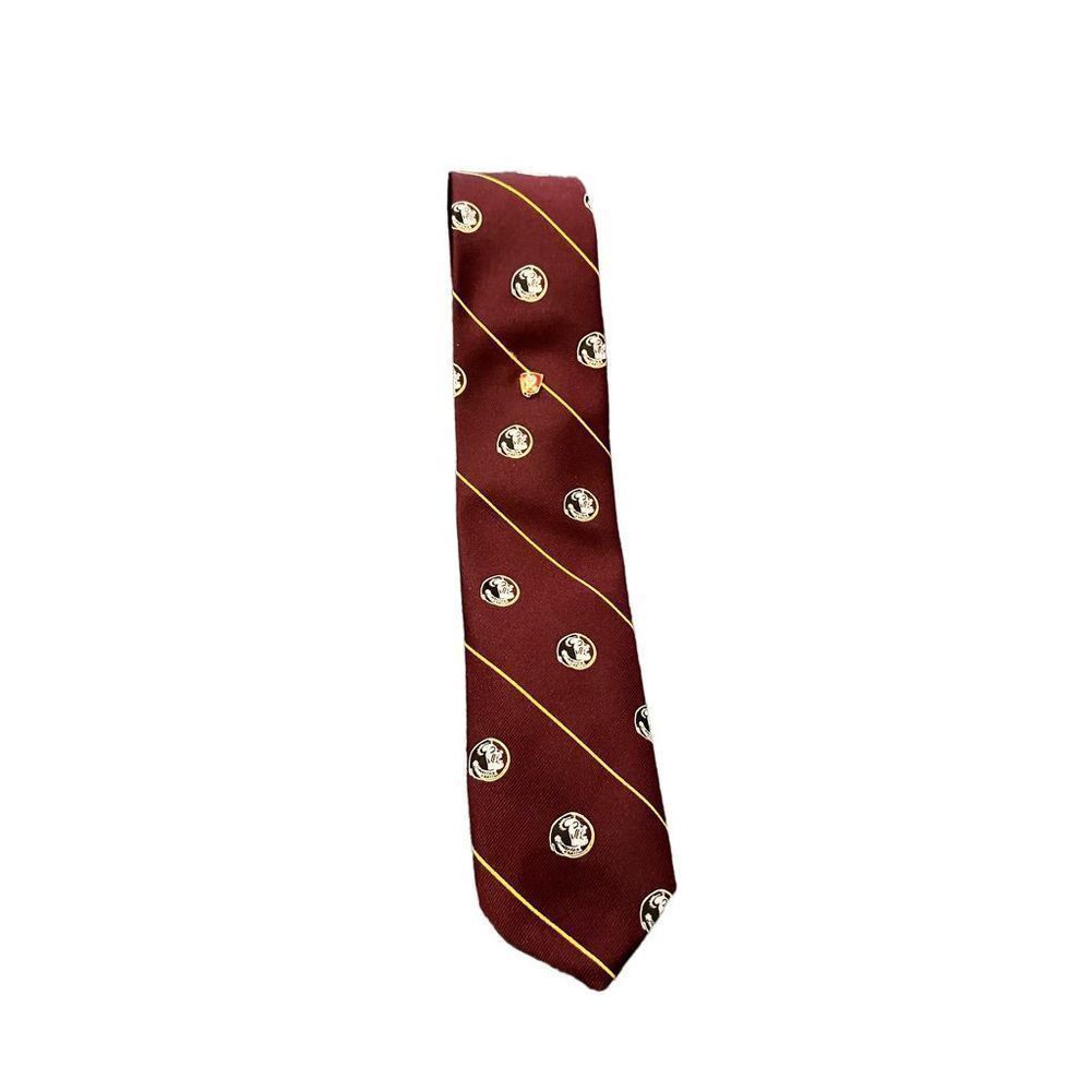 NCAA Florida State Seminoles FSU University NECK TIE Size ONE SIZE - 1 Thumbnail