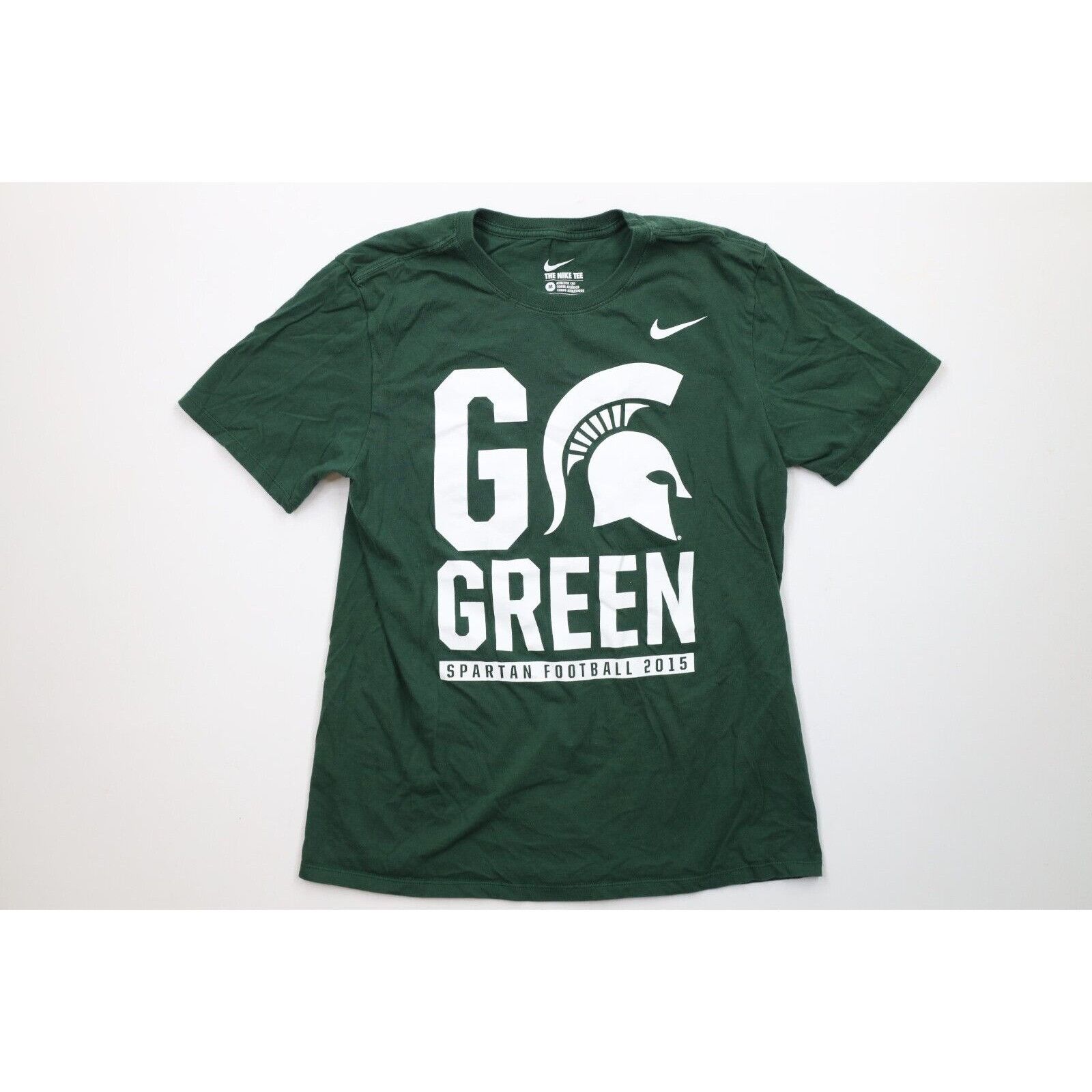 Nike Nike 2015 Michigan State University Football T-Shirt Size US M / EU 48-50 / 2 - 1 Thumbnail
