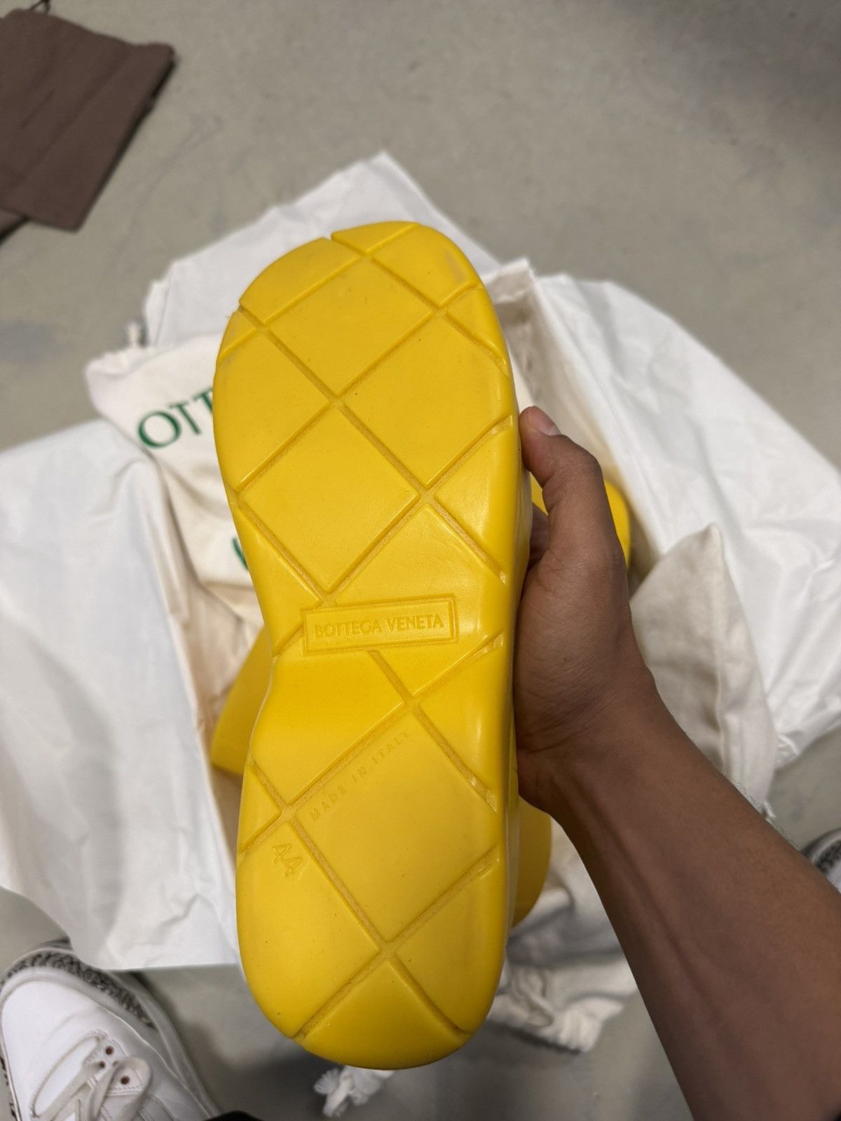 Bottega Veneta Bottega Puddle Boots Yellow Size US 10 / EU 43 - 6 Thumbnail