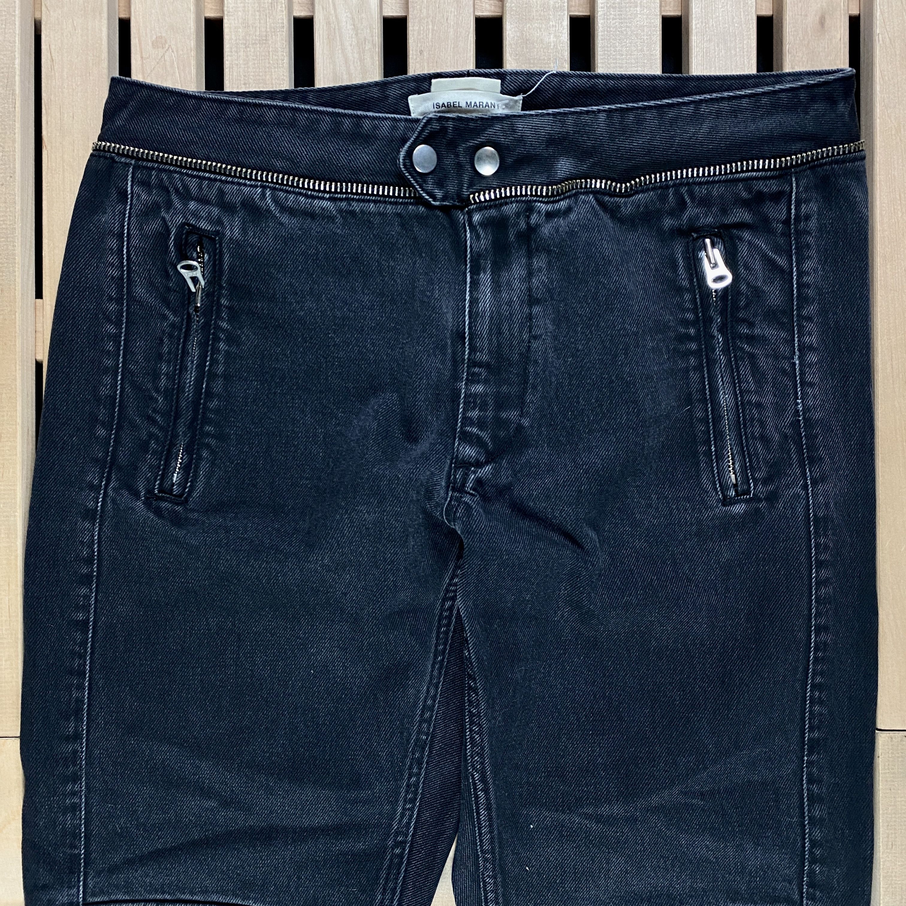 H&M × Isabel Marant Womens Skinny Jeans Pants Isabel Marant x H&M Size 52 Cotton Size 38" / US 16 / IT 52 - 2 Thumbnail