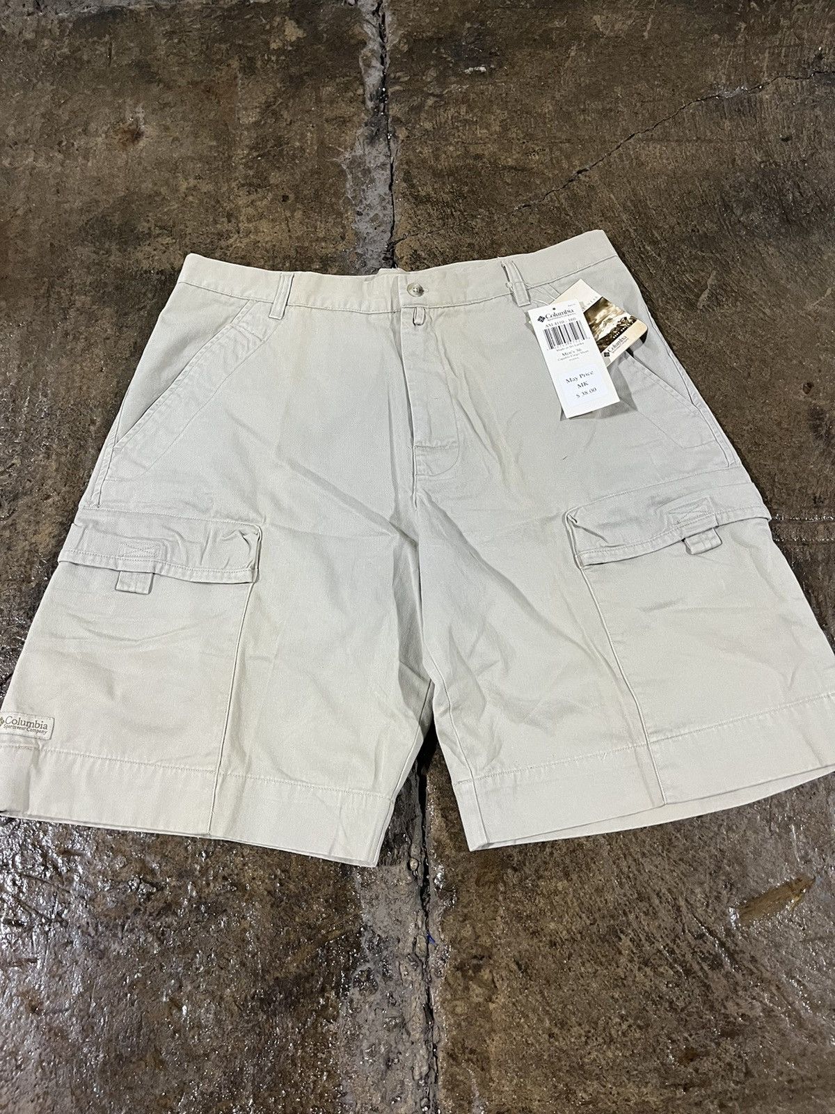 Columbia × Vintage Crazy Vintage Columbia Cargo Shorts Baggy Utility Gorp NWT Size US 36 / EU 52 - 3 Thumbnail