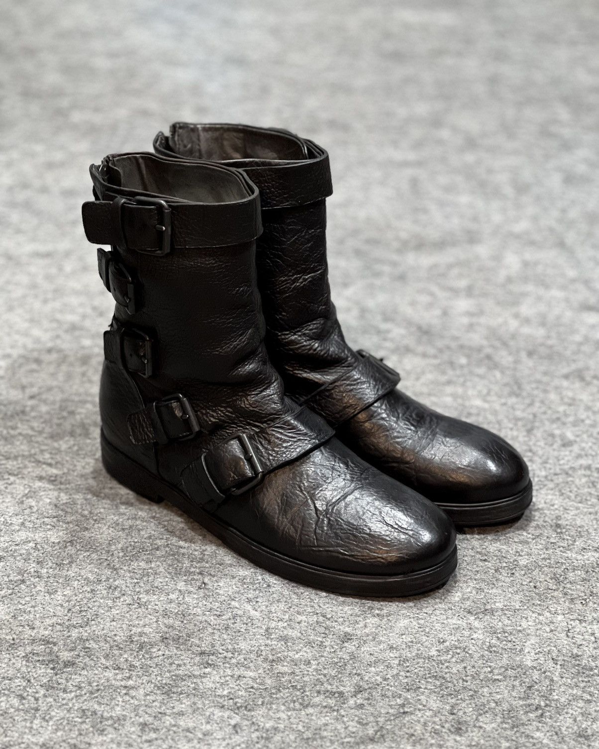 Marsell Marsell Buckle Strap Combat Boot Size US 7.5 / EU 40-41 - 6 Thumbnail