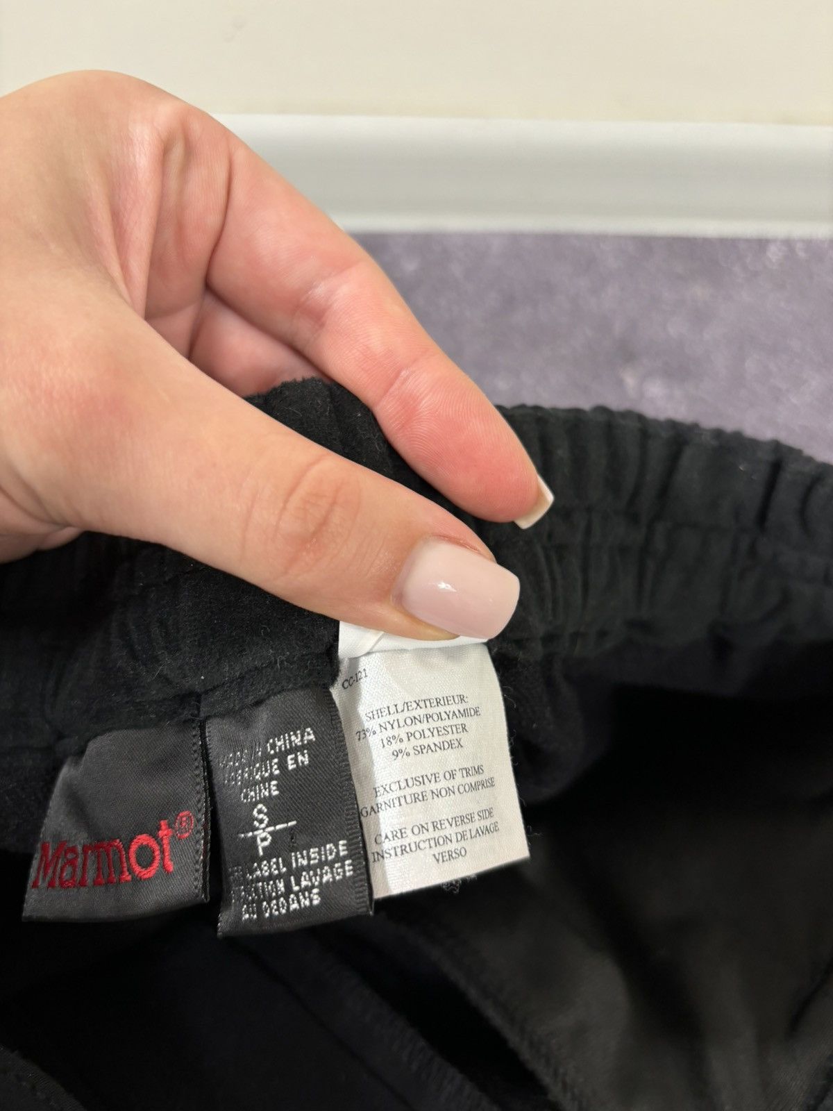 Marmot Vintage Marmot Men’s Heavy Nylon Zip Black Outdoor Pants Size US 30 / EU 46 - 15 Thumbnail