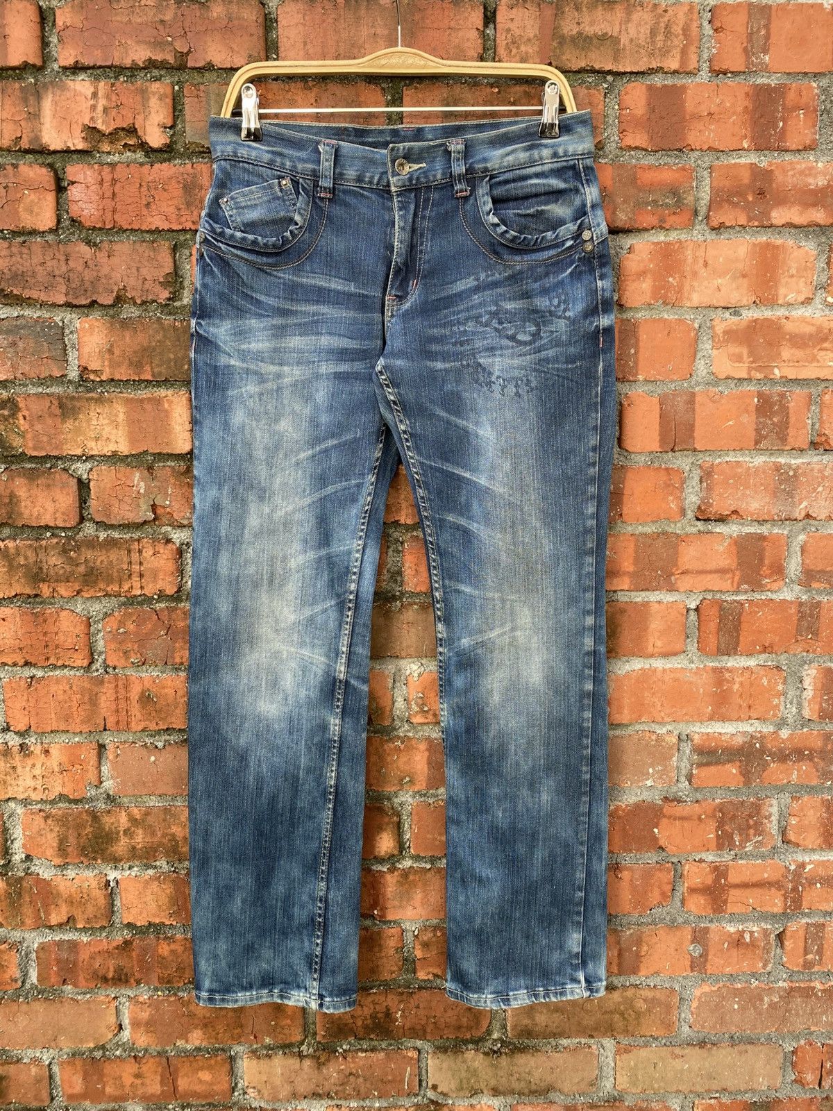 Christian Audigier × Ed Hardy W32x30 ed hardy jeans Size 32" / US 10 / IT 46 - 2 Thumbnail
