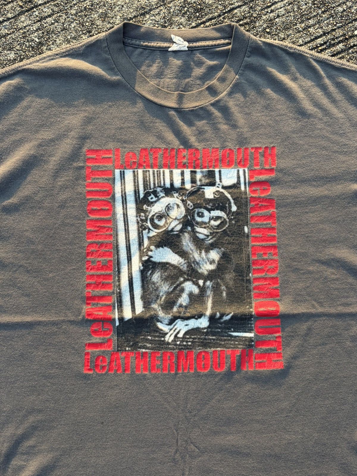 Band Tees Leathermouth Size US XXL / EU 58 / 5 - 2 Thumbnail