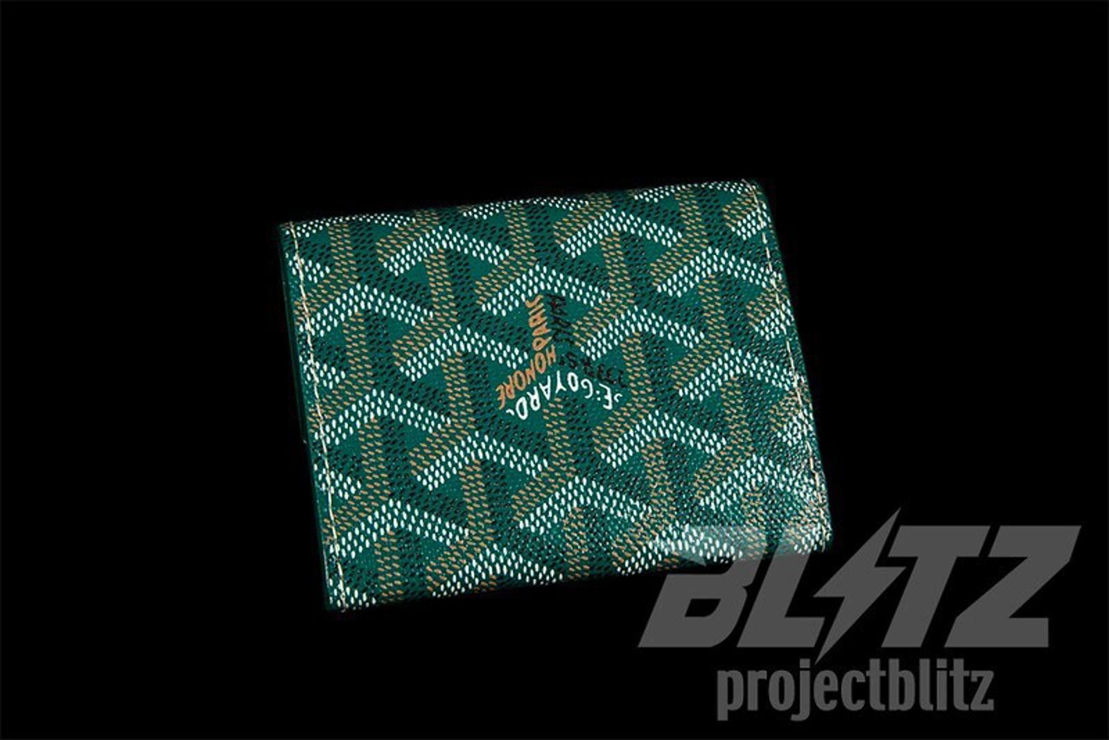 Goyard MAISON GOYARD MONNAIE MARIGNY CARD COIN WALLET GREEN Size ONE SIZE - 3 Thumbnail