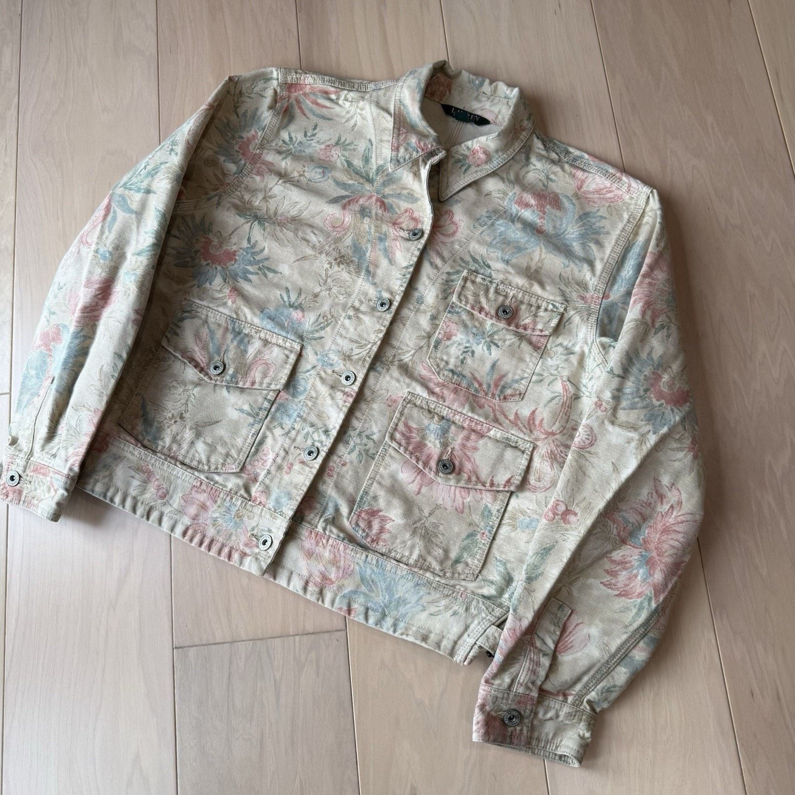 Lauren Ralph Lauren Lauren Ralph Lauren Denim Trucker Jacket Women's XL Multi Size XL / US 12-14 / IT 48-50 - 11 Thumbnail