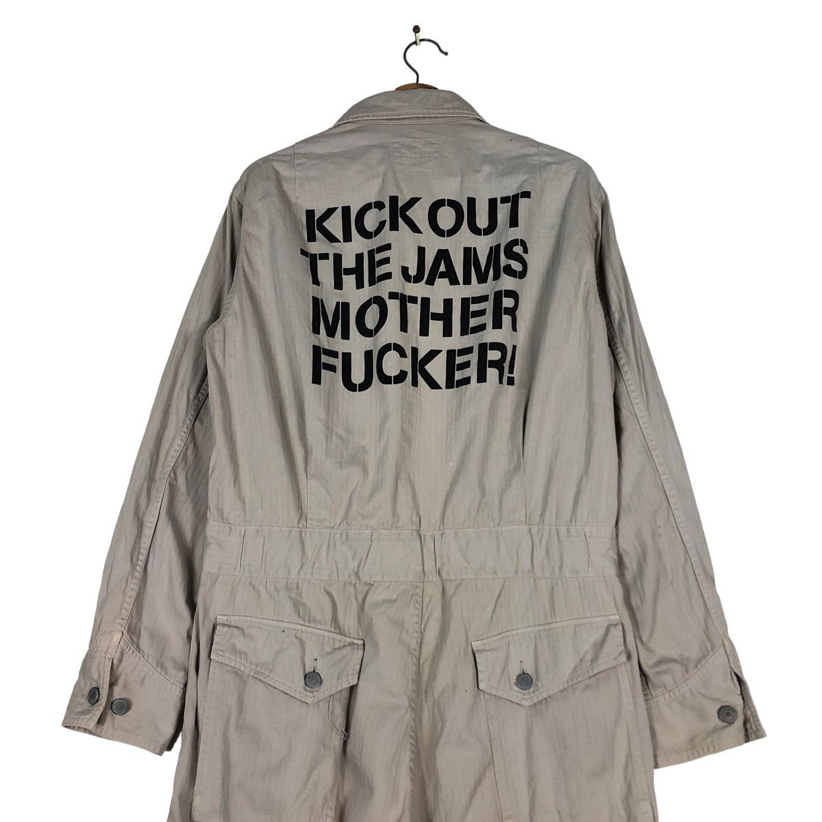 Hysteric Glamour 🔥KICK OUT THE JAMS MOTHERFUCKER! JUMPSUIT Size US 30 / EU 46 - 10 Thumbnail