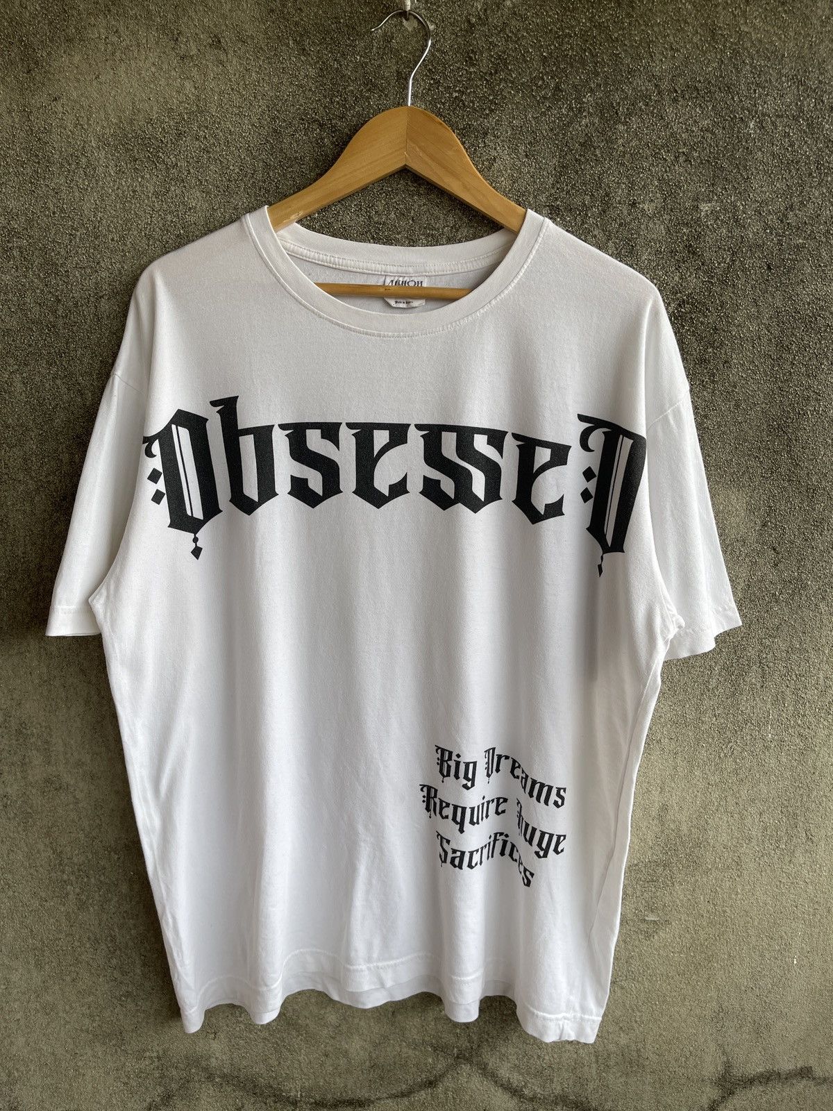 Tribal Streetwear Beauty beast🔥OBSESSED🔥Big Dreams Big Sacrifices Streetwear Size US L / EU 52-54 / 3 - 2 Thumbnail
