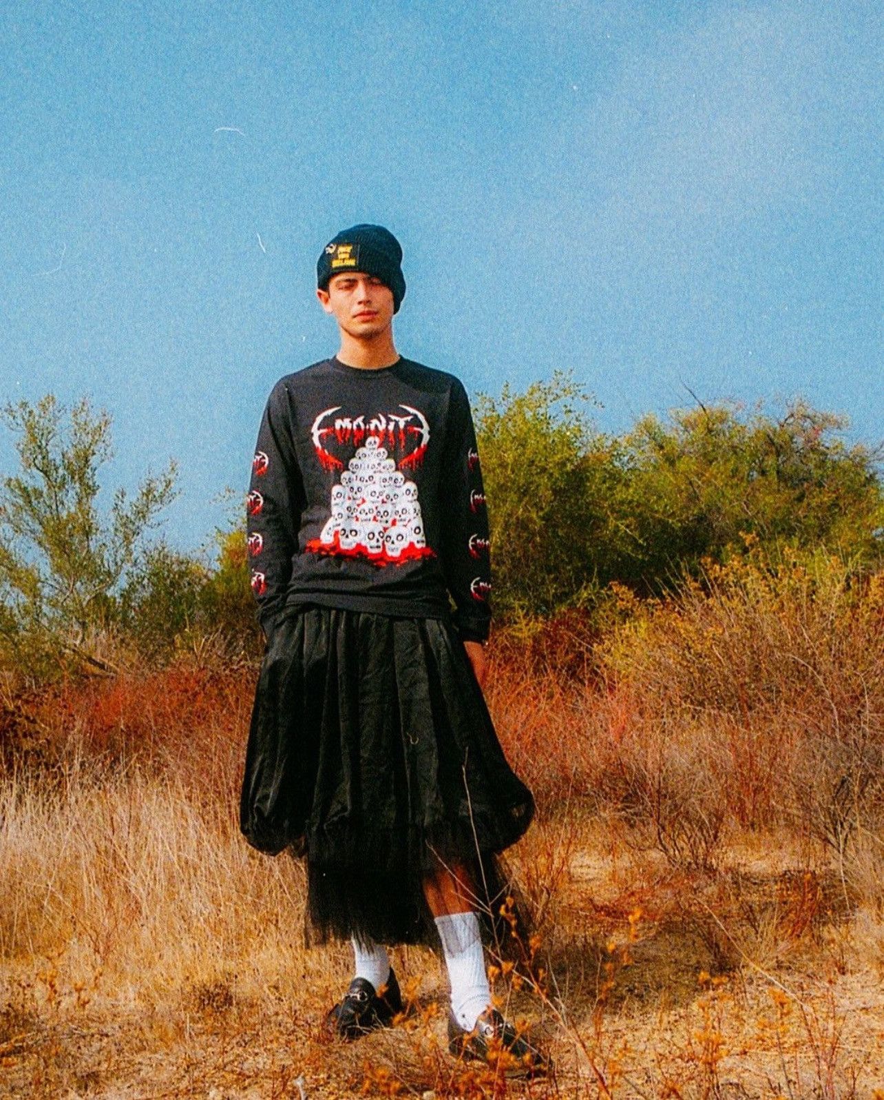 Other Emo Nite F*ck This Feeling Skull Pile Gore Punk T-Shirt Size US S / EU 44-46 / 1 - 3 Thumbnail