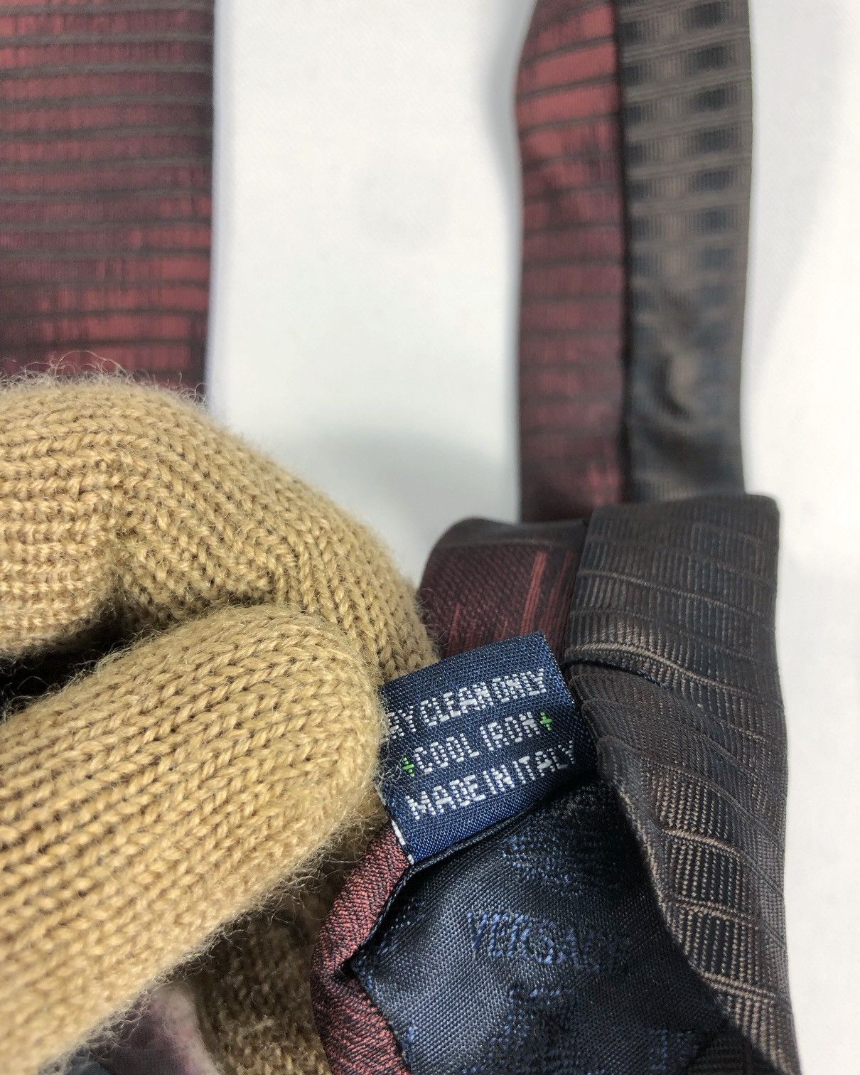 Versace Rare Versace Silk Tie Made in Italy Size ONE SIZE - 9 Thumbnail