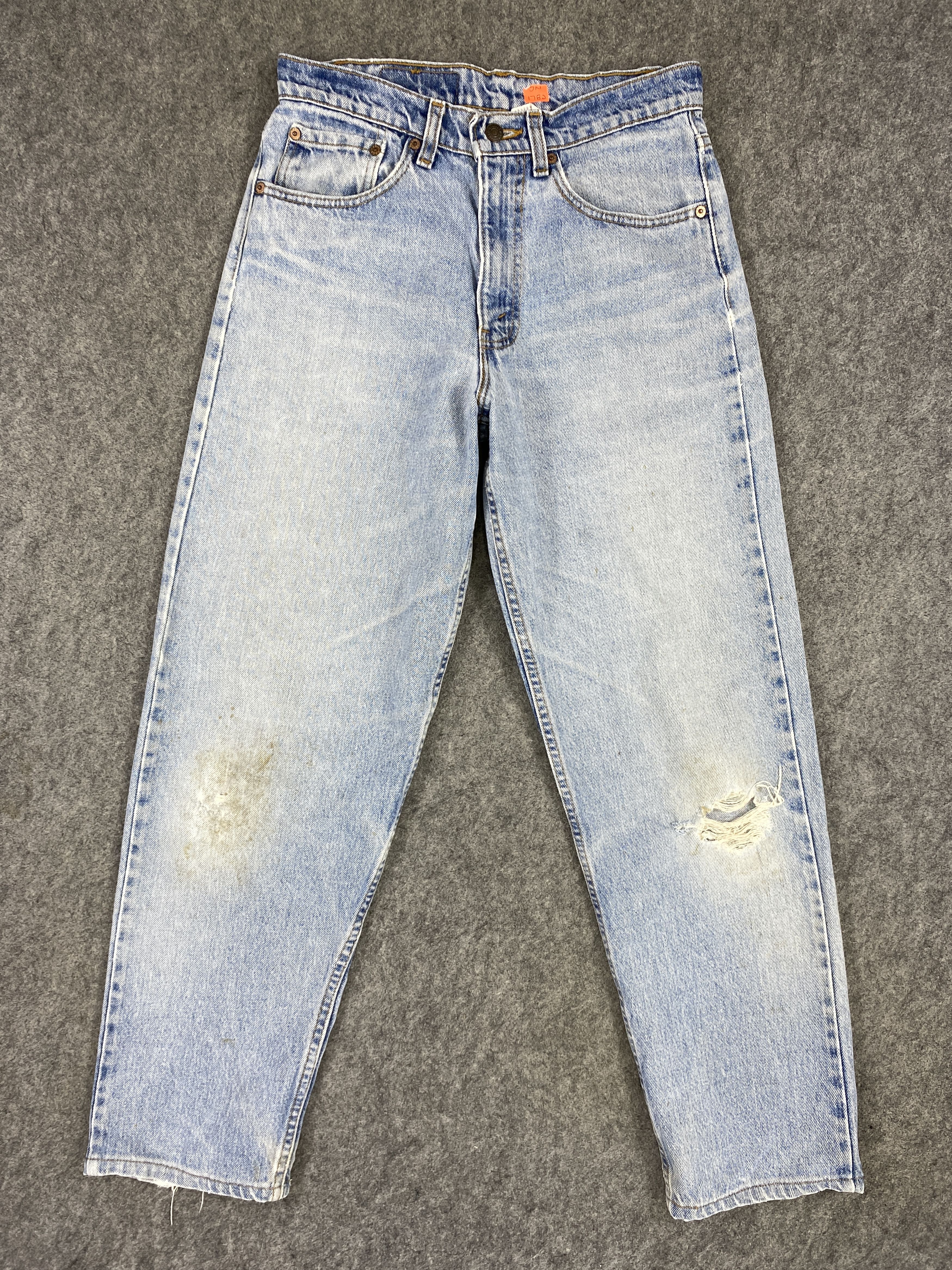 Japanese Brand 90's Light Blue Wash Vintage Levi's 550 USA 28x29.5 -JN1782 Size US 28 / EU 44 - 1 Thumbnail
