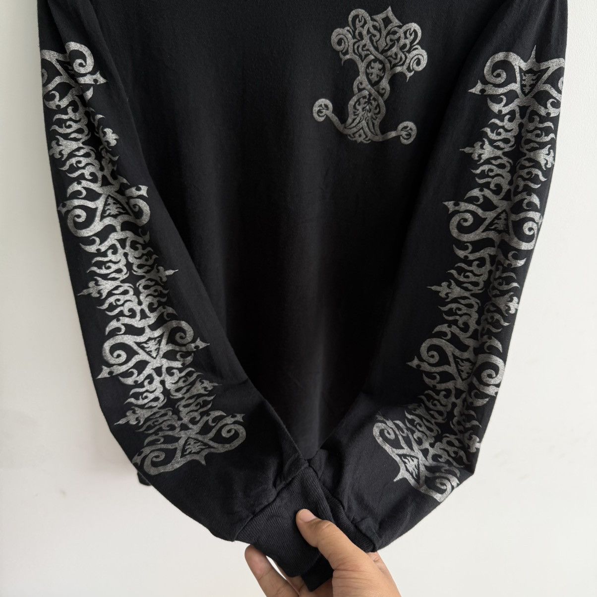 Unsound Rags Vintage Thrashed Noomoon Tribal Pattern Tee Shirt Size US M / EU 48-50 / 2 - 4 Thumbnail