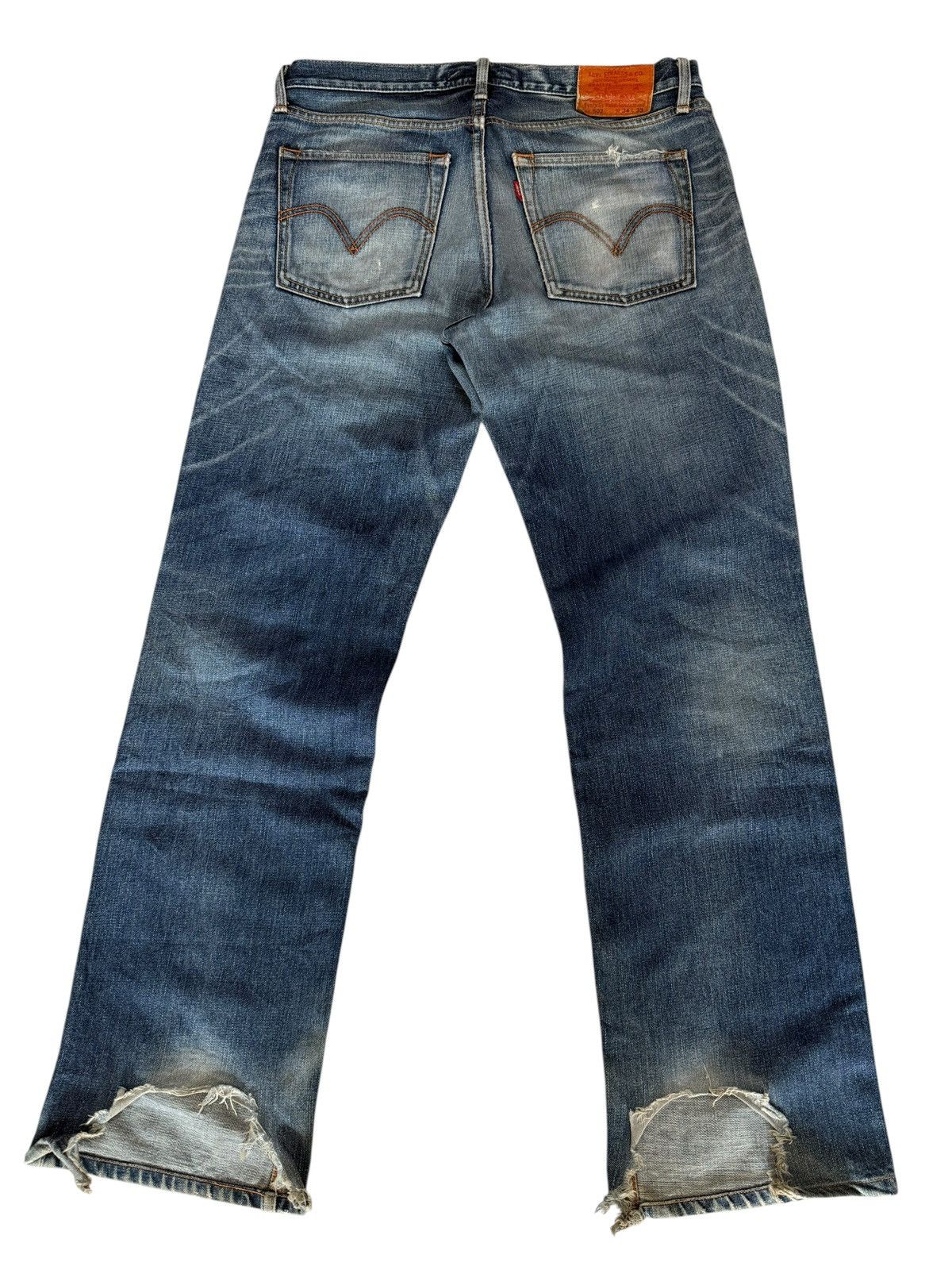 Levi's Vintage Clothing Vintage Levi’s Lot 502 Distressed Nice Design Denim Jeans Size US 32 / EU 48 - 12 Thumbnail