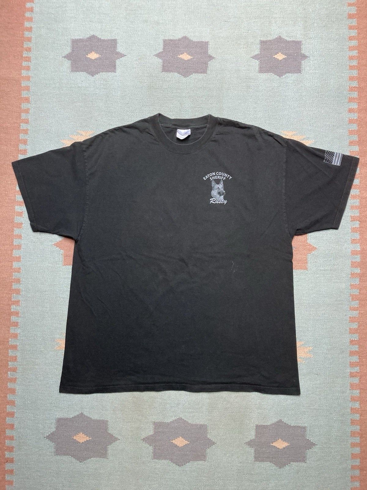 Vintage tshirt Eaton county Sheriff department K9 rusty Michigan XXL Size US XXL / EU 58 / 5 - 1 Thumbnail