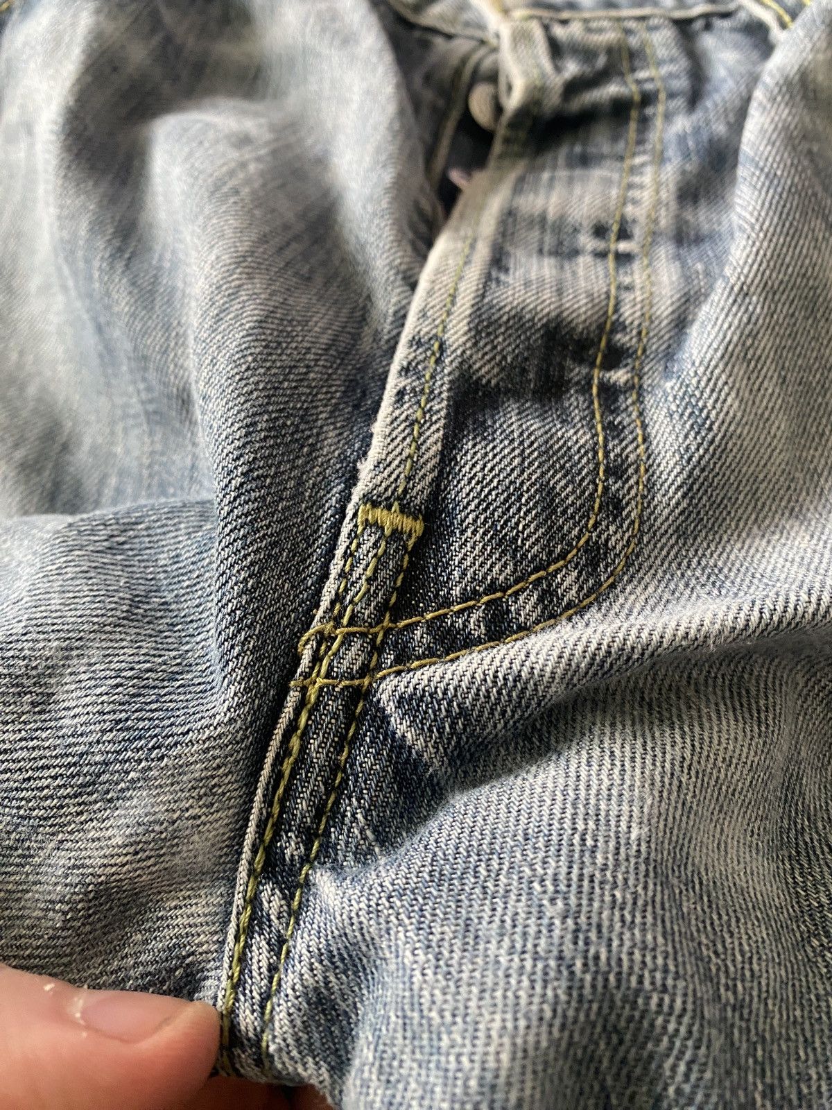 Levi's × Vintage Vintage Levi's 501 Size 34x32 273 Button Jeans 00s Size US 34 / EU 50 - 11 Thumbnail