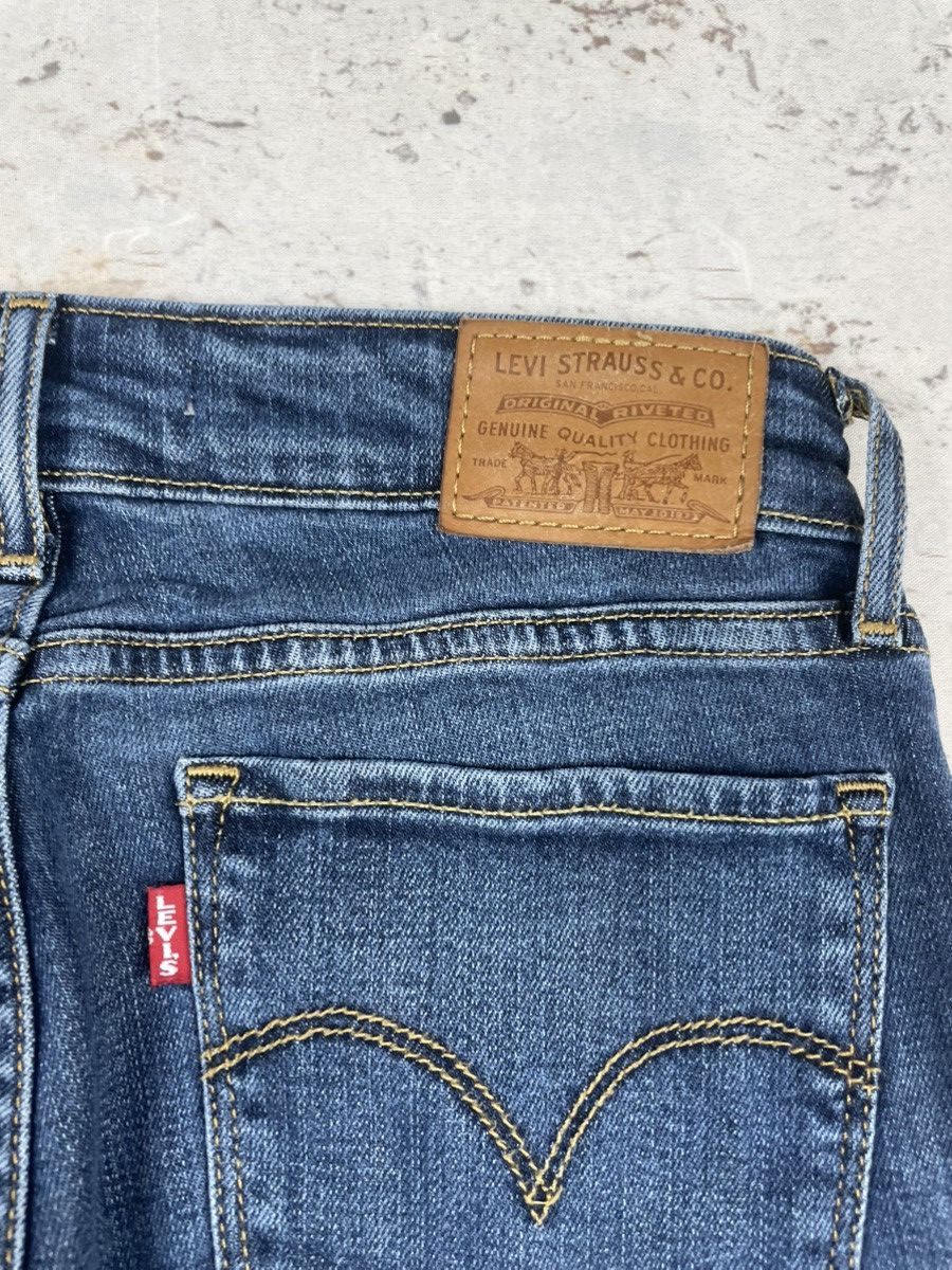 Levi's Levi’s (Women’s) 715 Bootcut Jeans W26 L28 Slim Navy Blue Size 26" / US 2 / IT 38 - 6 Thumbnail
