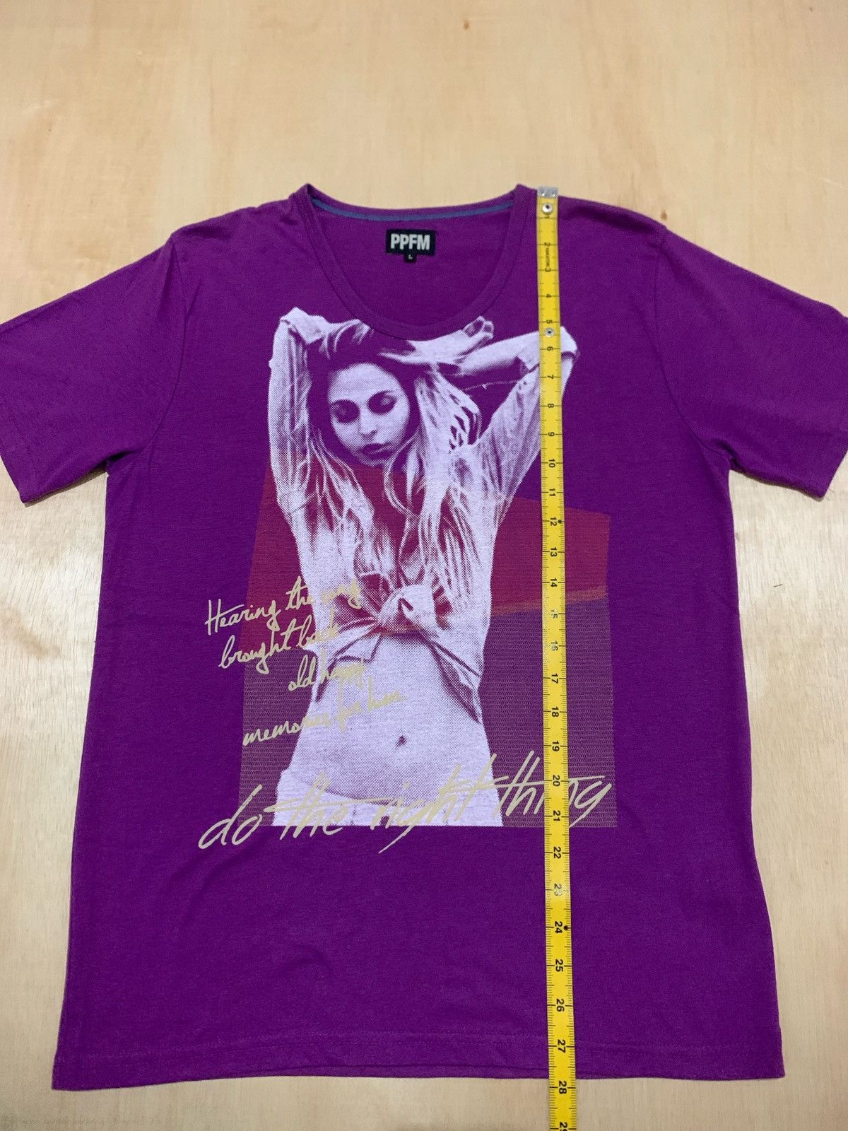 Hysteric Glamour × Japanese Brand × PPFM Y2k PPFM Hysteric Glamour Style Tshirt Size US L / EU 52-54 / 3 - 9 Thumbnail