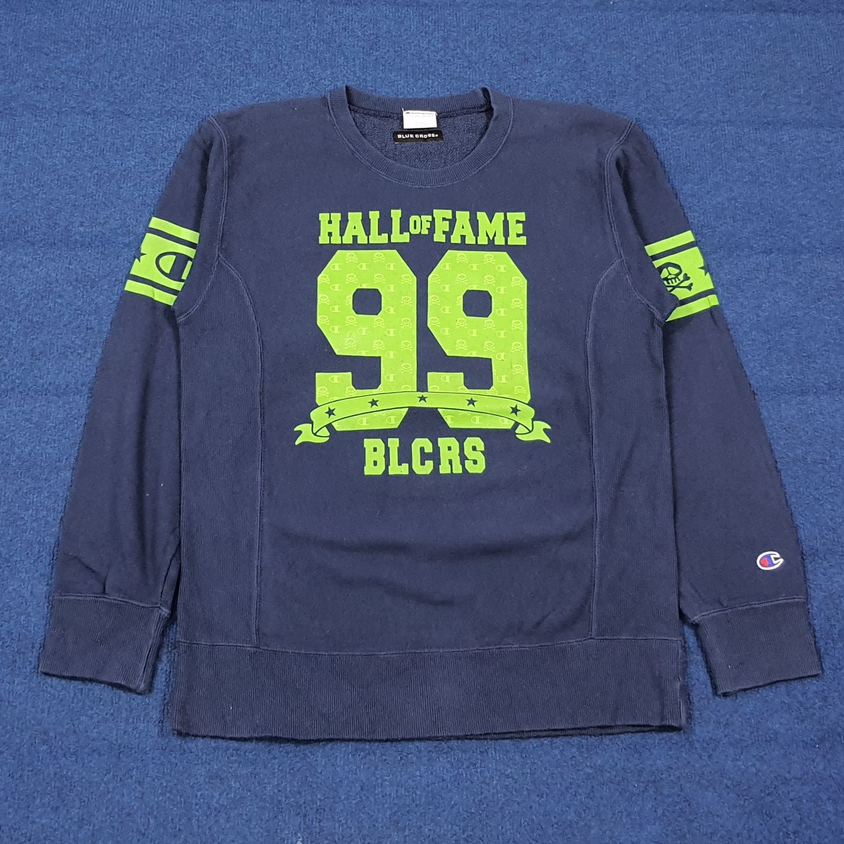 Rare Vintage Blue Cross x Champion Sweatshirt C279N15
